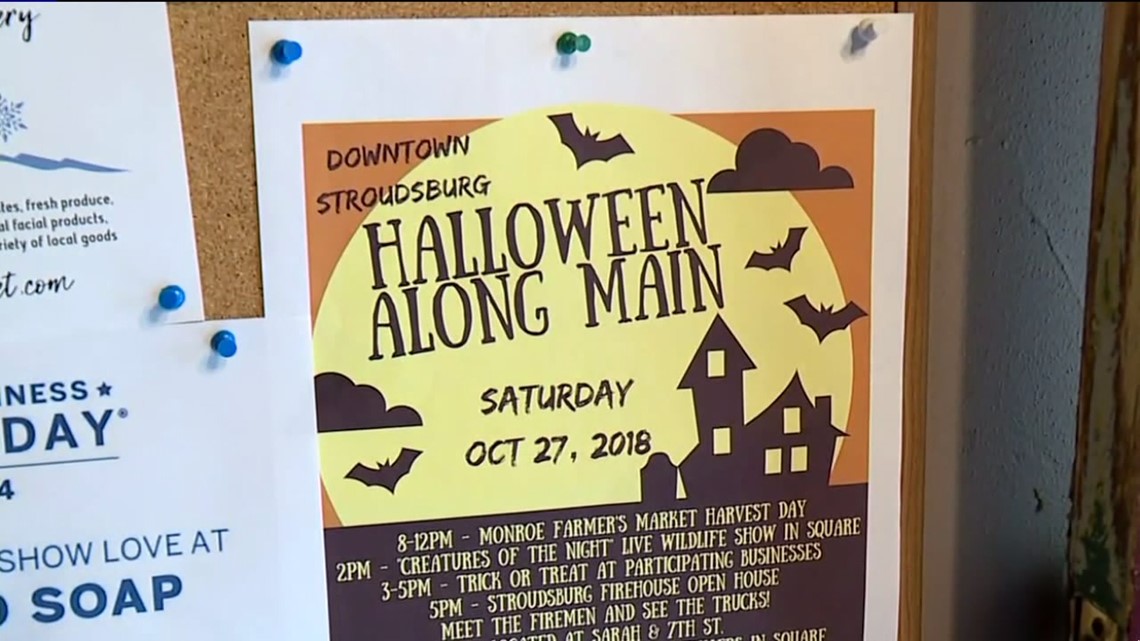 ‘Halloween Along Main’ Still on in Stroudsburg