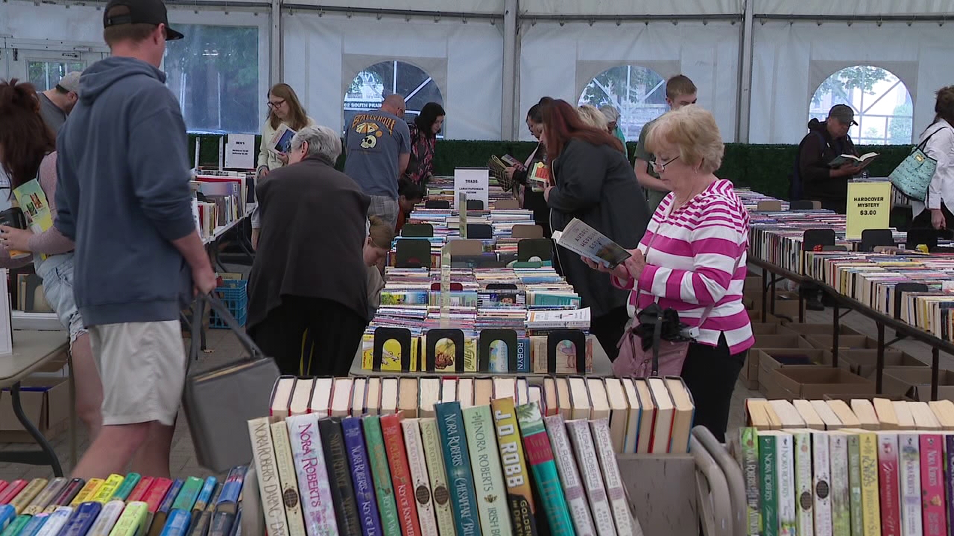 Annual Osterhout book sale underway in Luzerne County