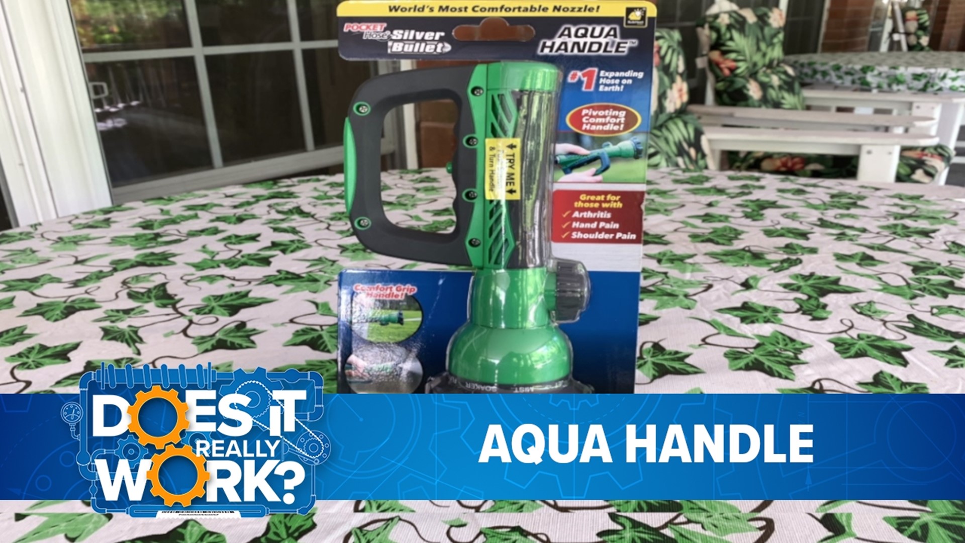 The maker claims it's the must-own hose nozzle for people suffering from arthritis, hand, wrist, or shoulder pain.