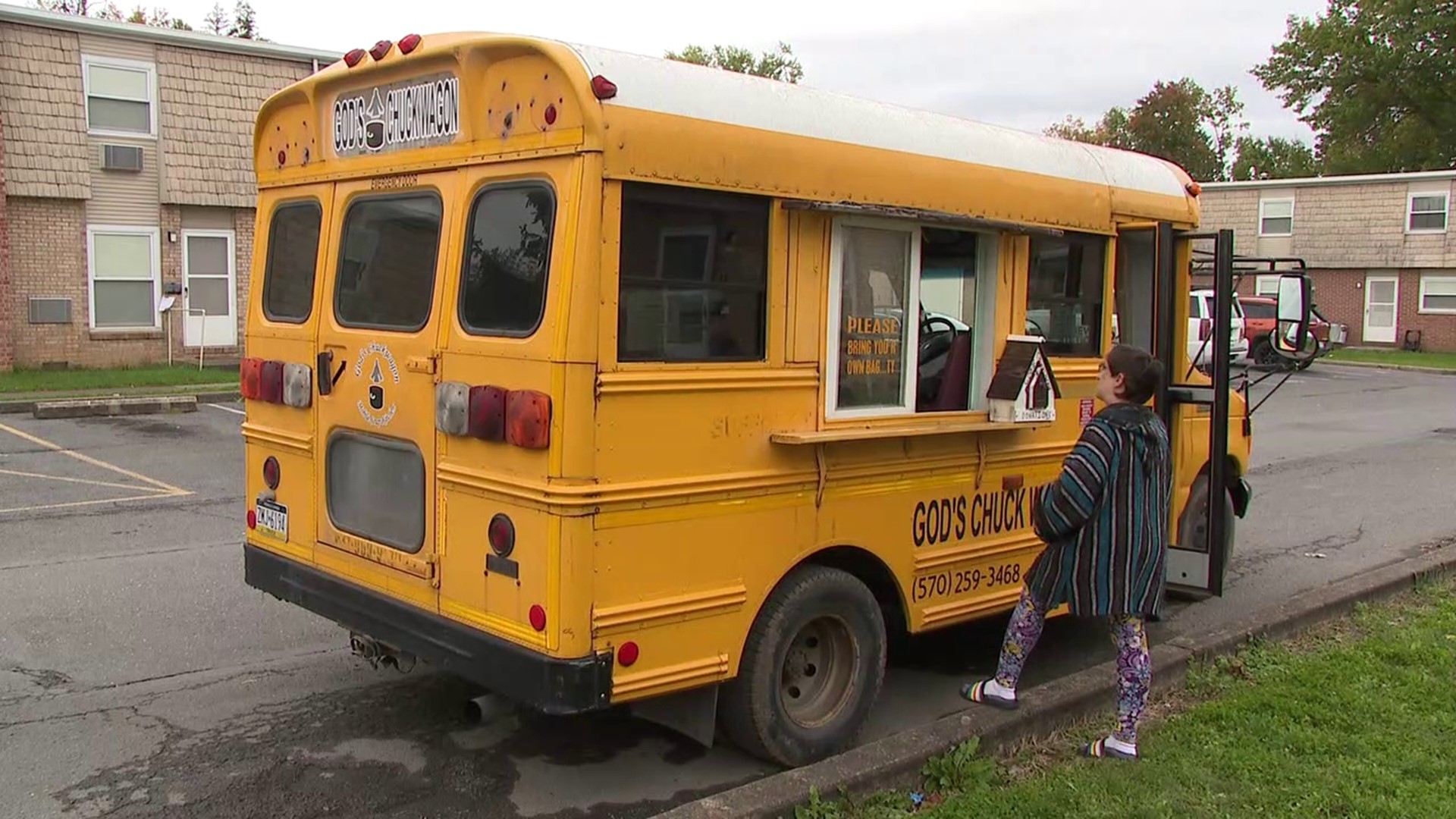 A mobile soup kitchen in Northumberland County is serving food again after closing earlier this year.