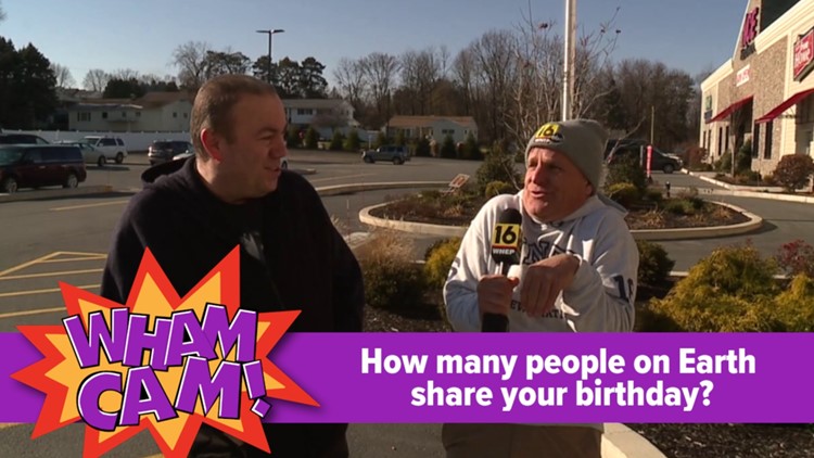 Wham Cam: Sharing your birthday?