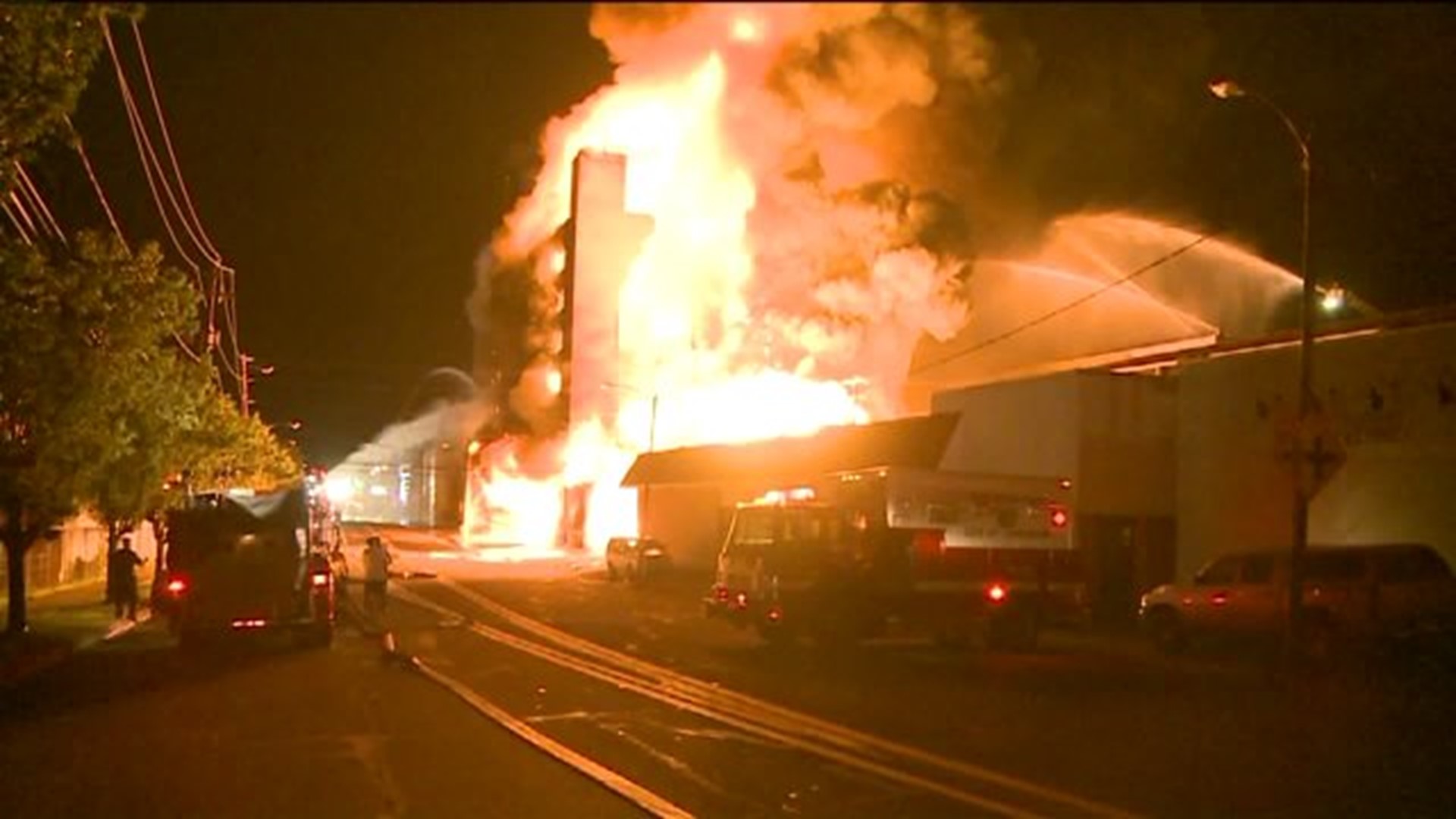 Fire-Gutted Tire Warehouse To Come Down