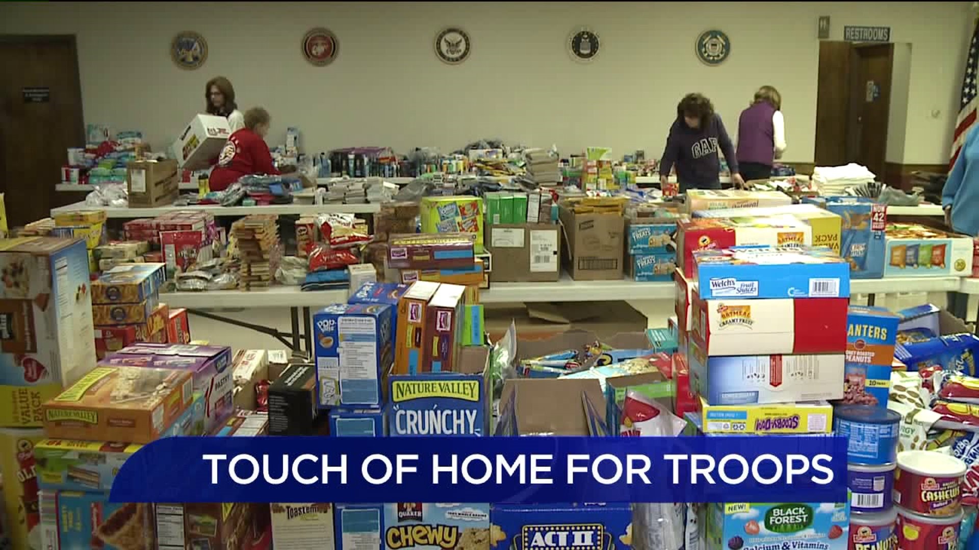 Touch of Home for Troops