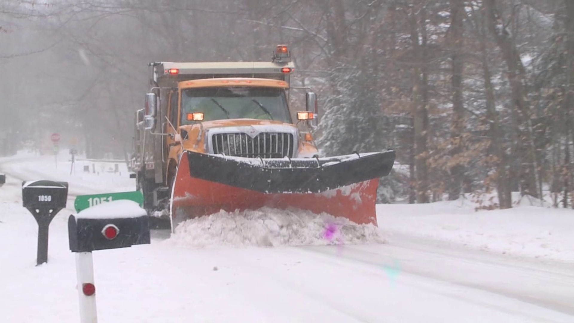 Many folks spent their Saturday cleaning up the mess left behind by old man winter.