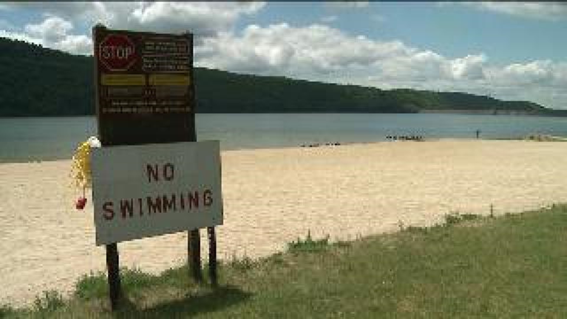 No Swimming At Beltzville State Park