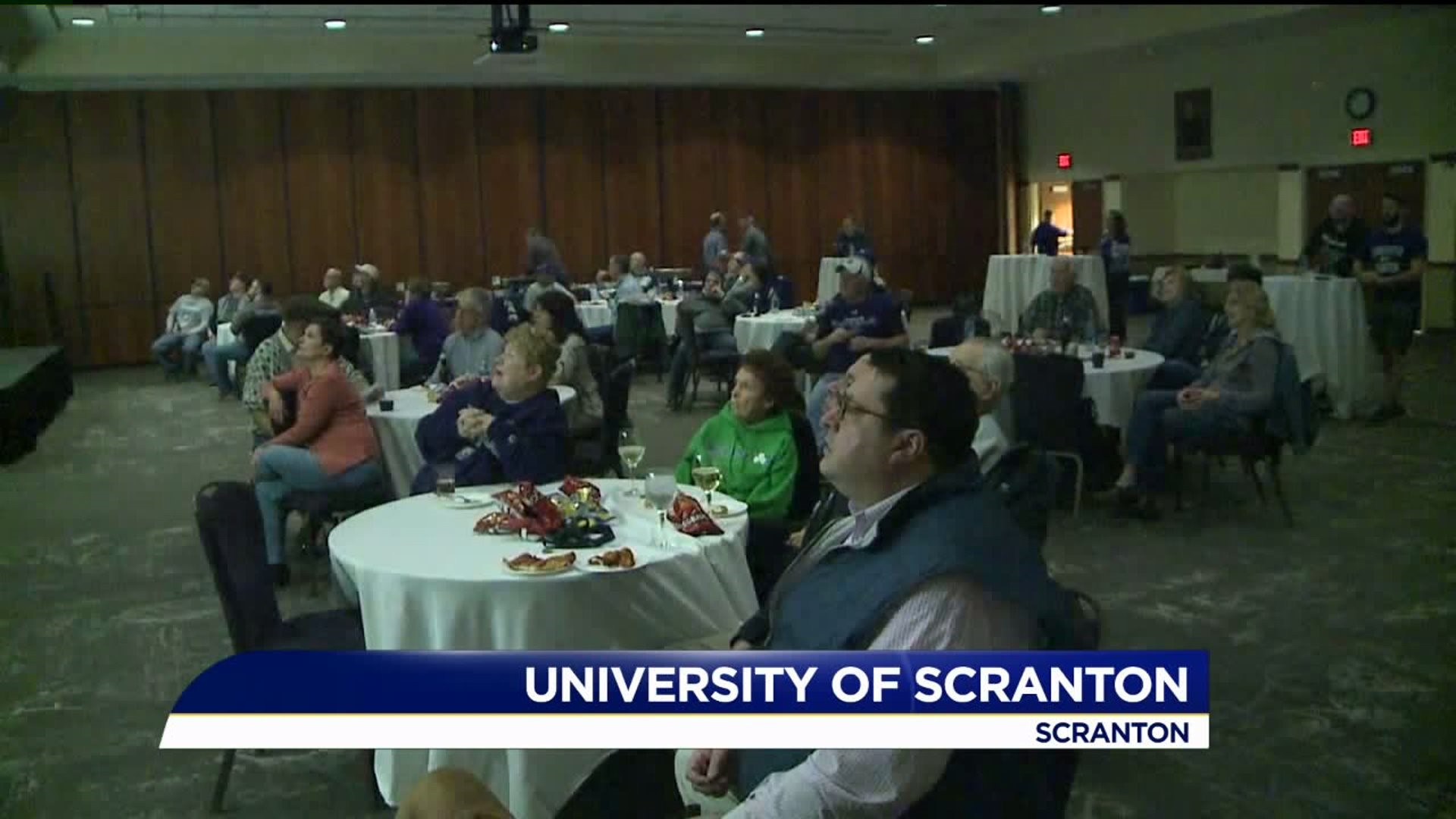 University of Scranton Throws Watch Party to Root on Lady Royals in Final Four