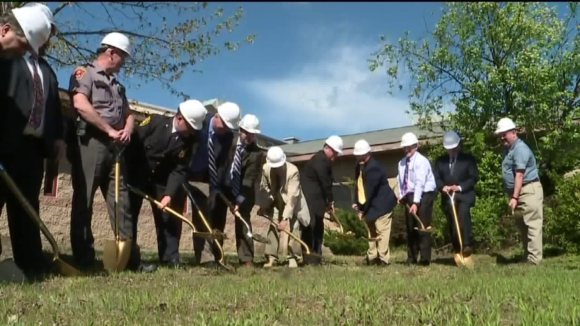 Commissioners Break Ground for New Northumberland County Prison