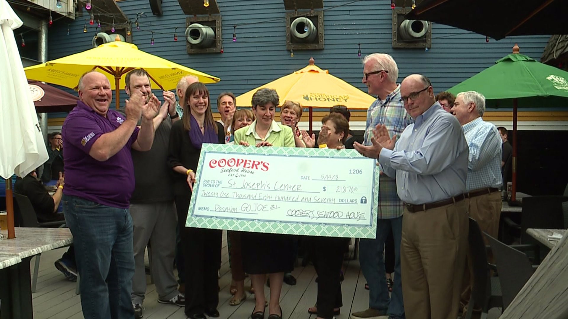 Local Restaurant Donates More Than $20,000 to Go Joe