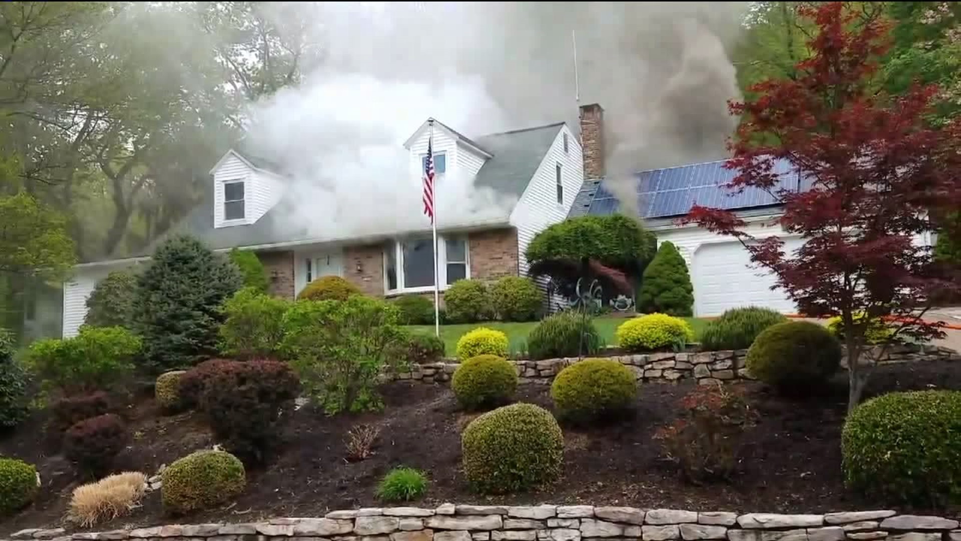 Fire Damages Home near Williamsport