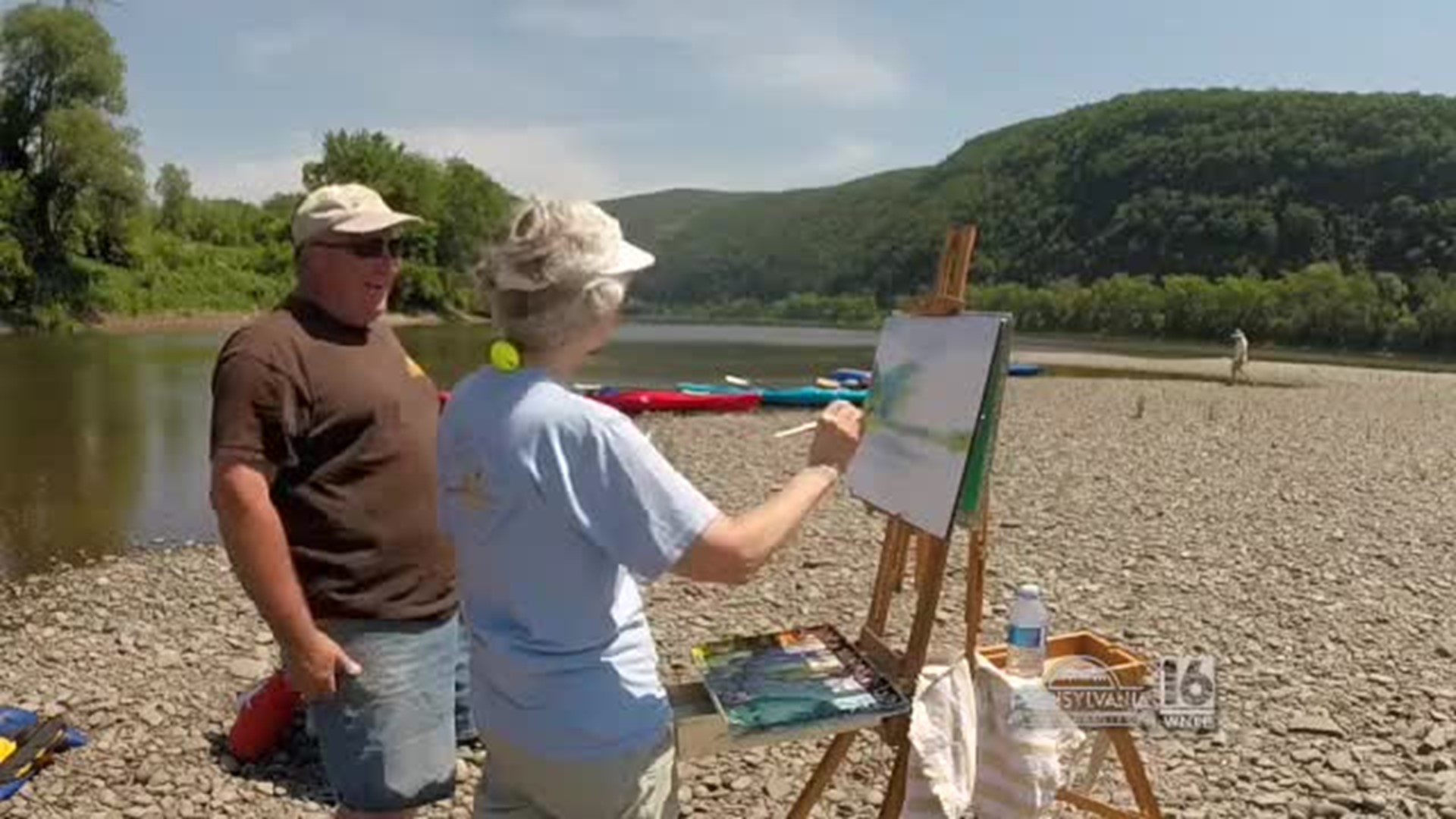 Kayaking the Susquehanna River with a Local Artist
