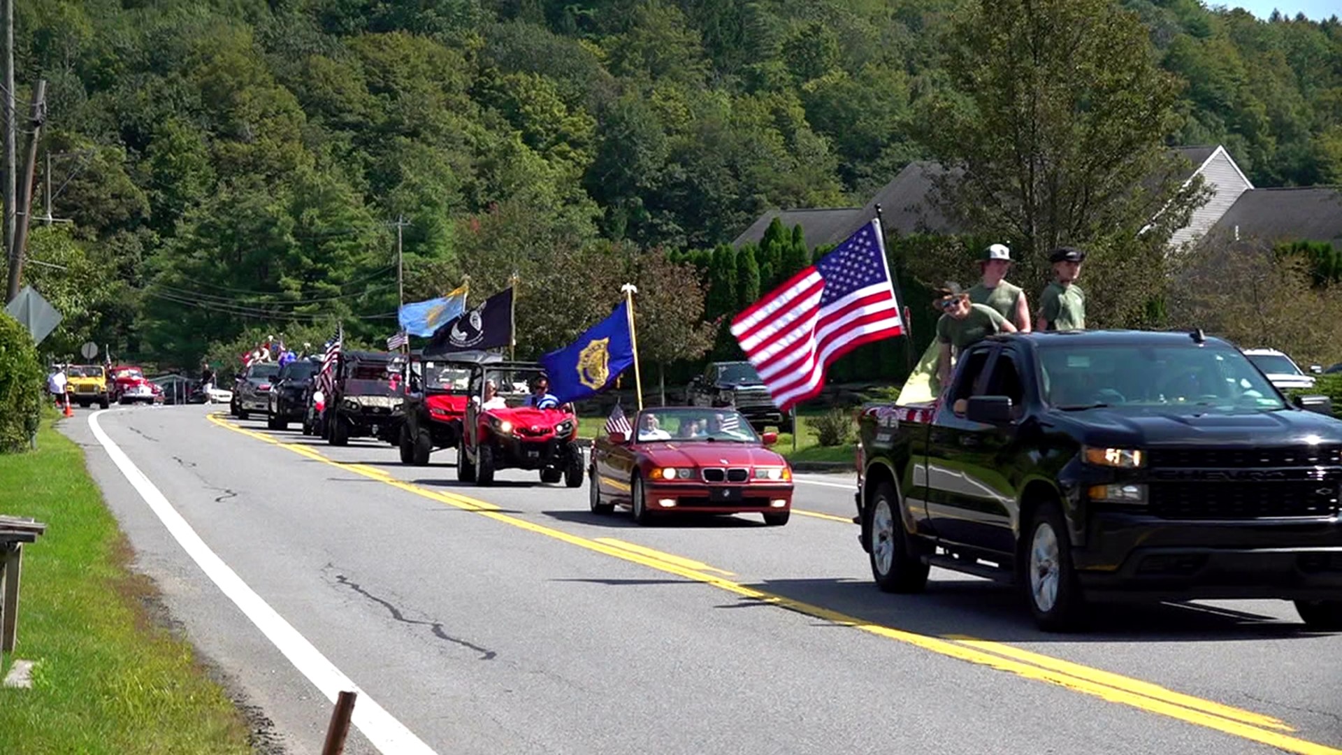 After a few postponements, a parade finally got the chance to step off in Luzerne County.