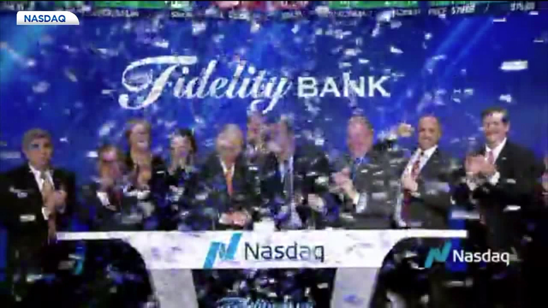 Fidelity Bank Rings Nasdaq Closing Bell