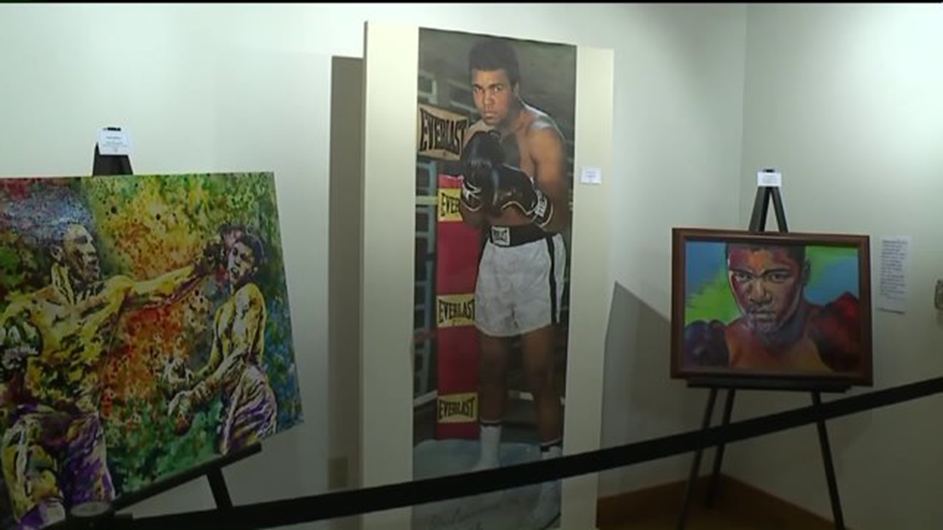 New Art Exhibit in Schuylkill County Showcases Muhammad Ali