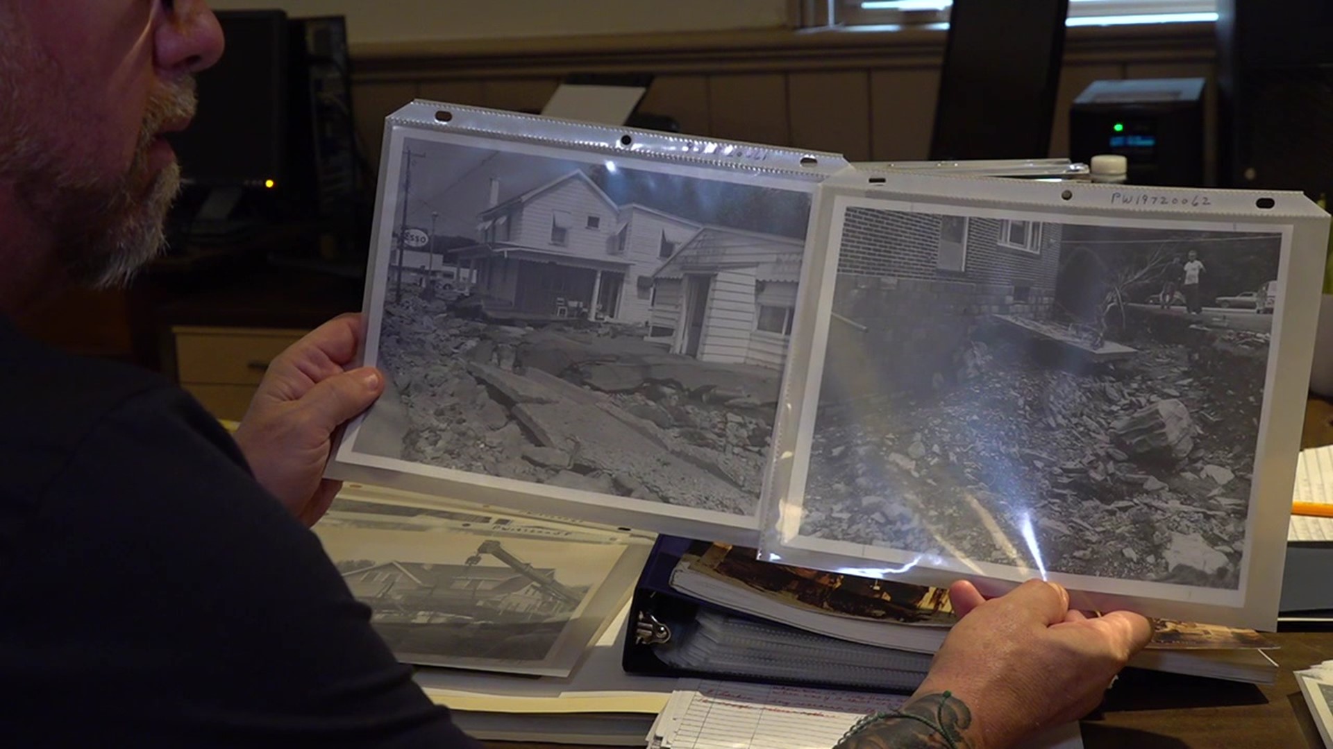As we mark the 50th anniversary of Hurricane Agnes, historians in Schuylkill County are taking time to share how the community stepped up after the flooding.