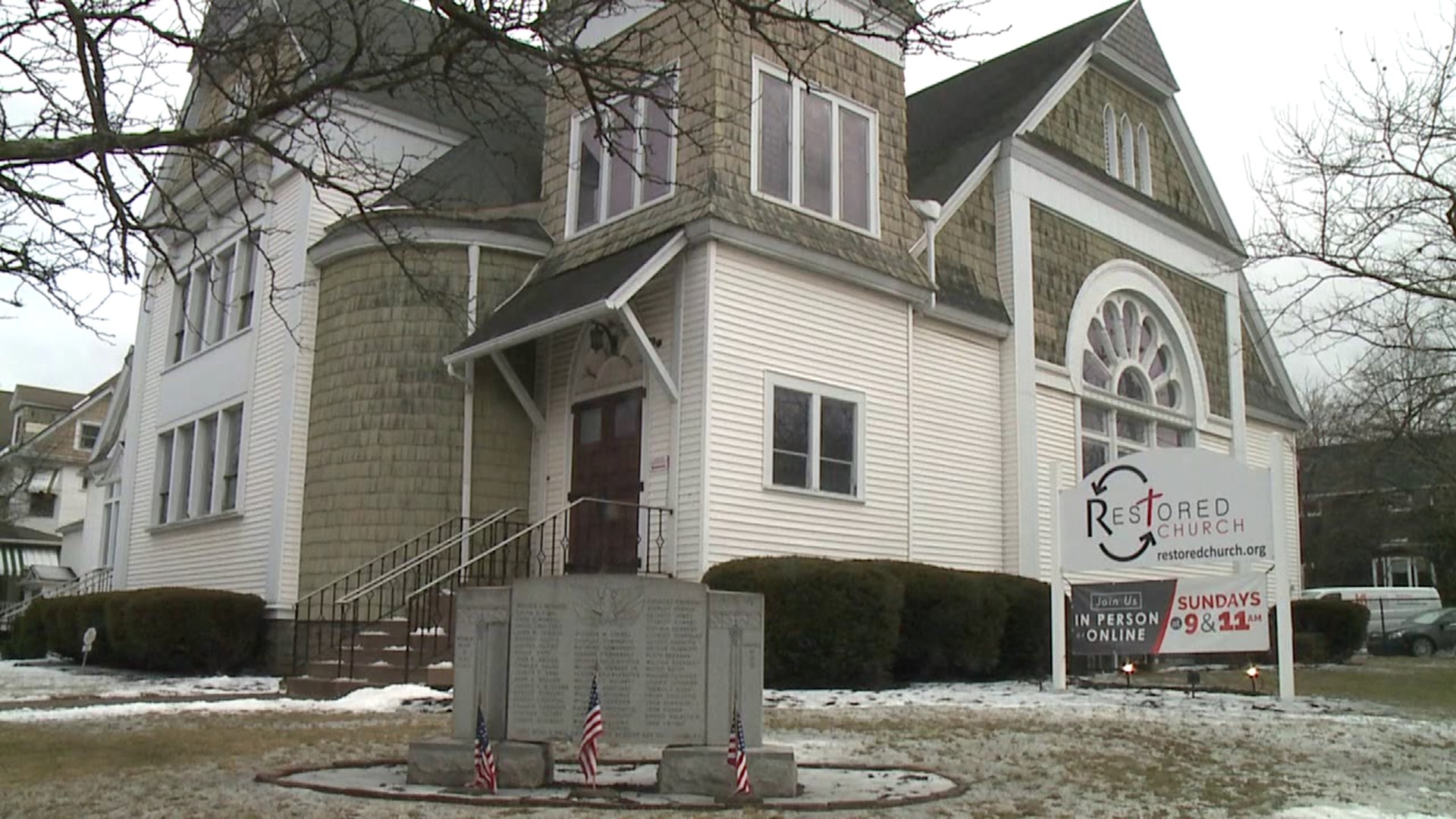 A church is now opening its doors to those affected by a fire late last month in Wilkes-Barre that left more than 120 people without a place to stay.