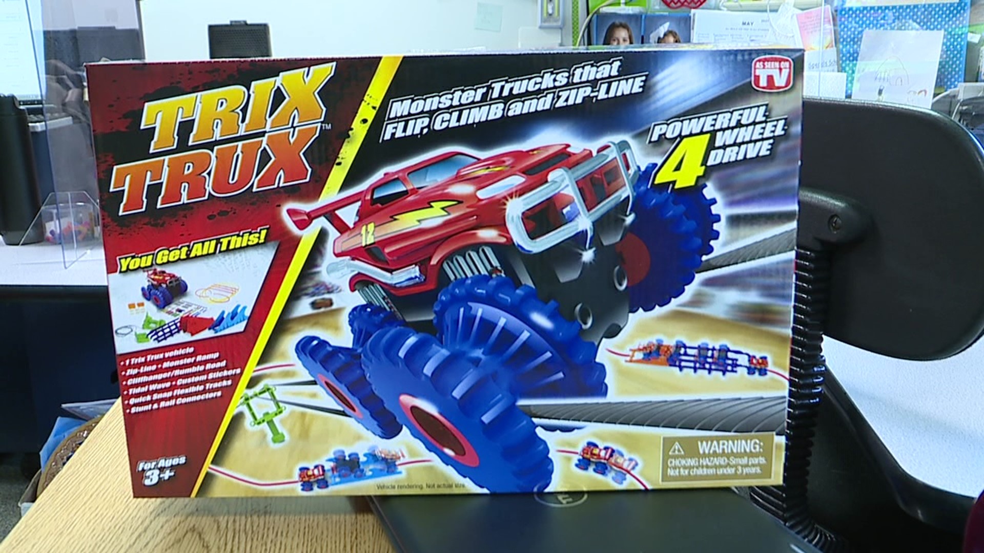 Trix Trux is the ultimate tricked-out, jacked-up monster truck toy.