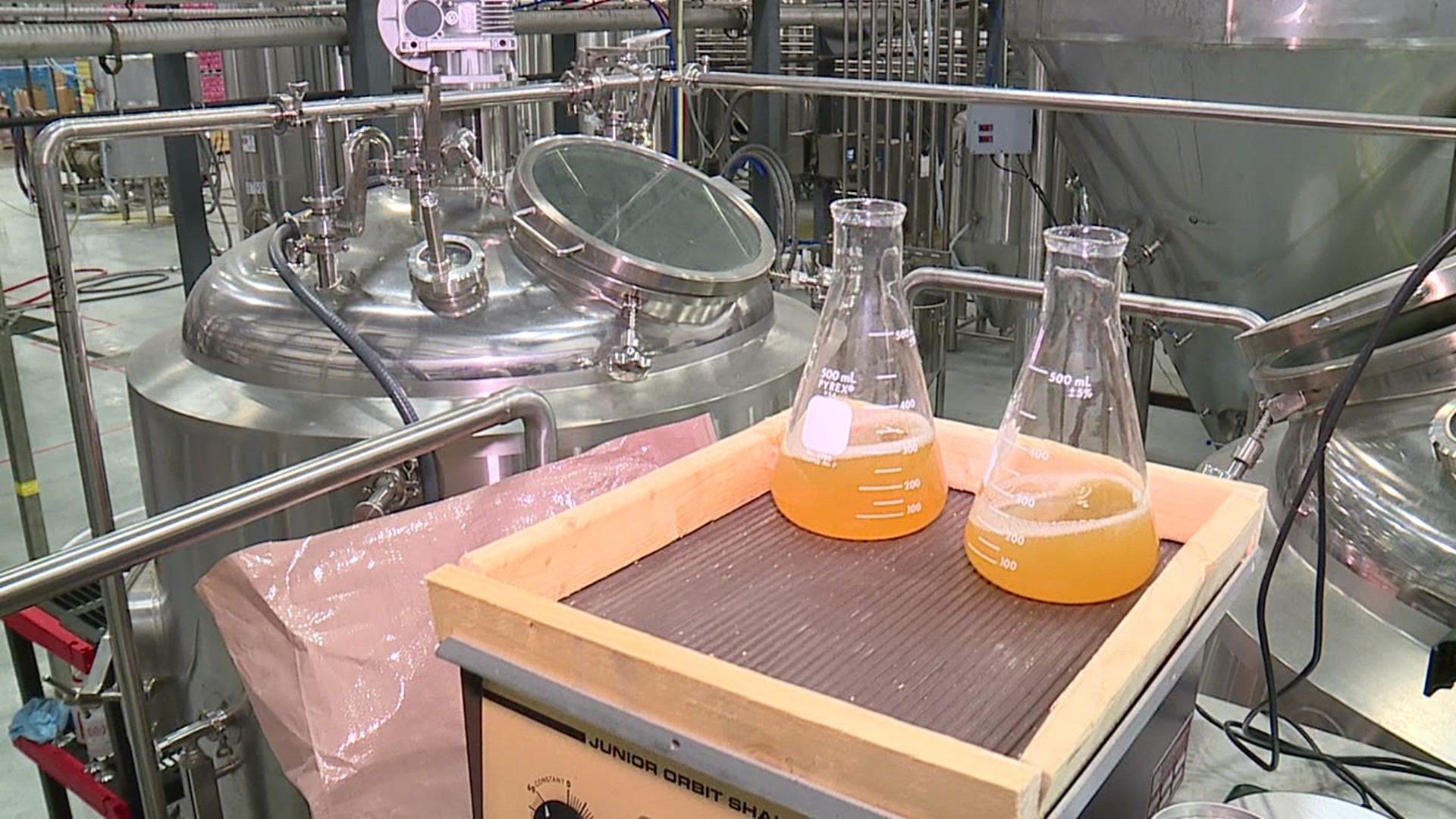 The science of beer – it's an actual major at Pennsylvania College of Technology in Williamsport.
It's only natural that the program is expanding into a brewery.