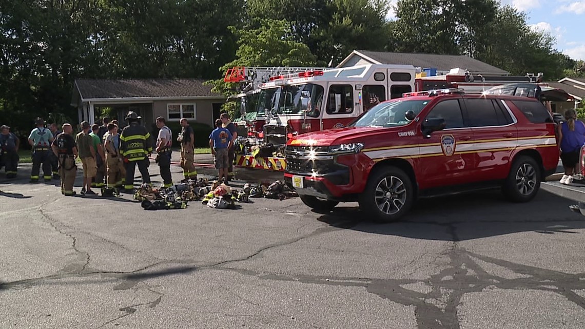 Home damaged by fire in Moosic - Vimarsana News
