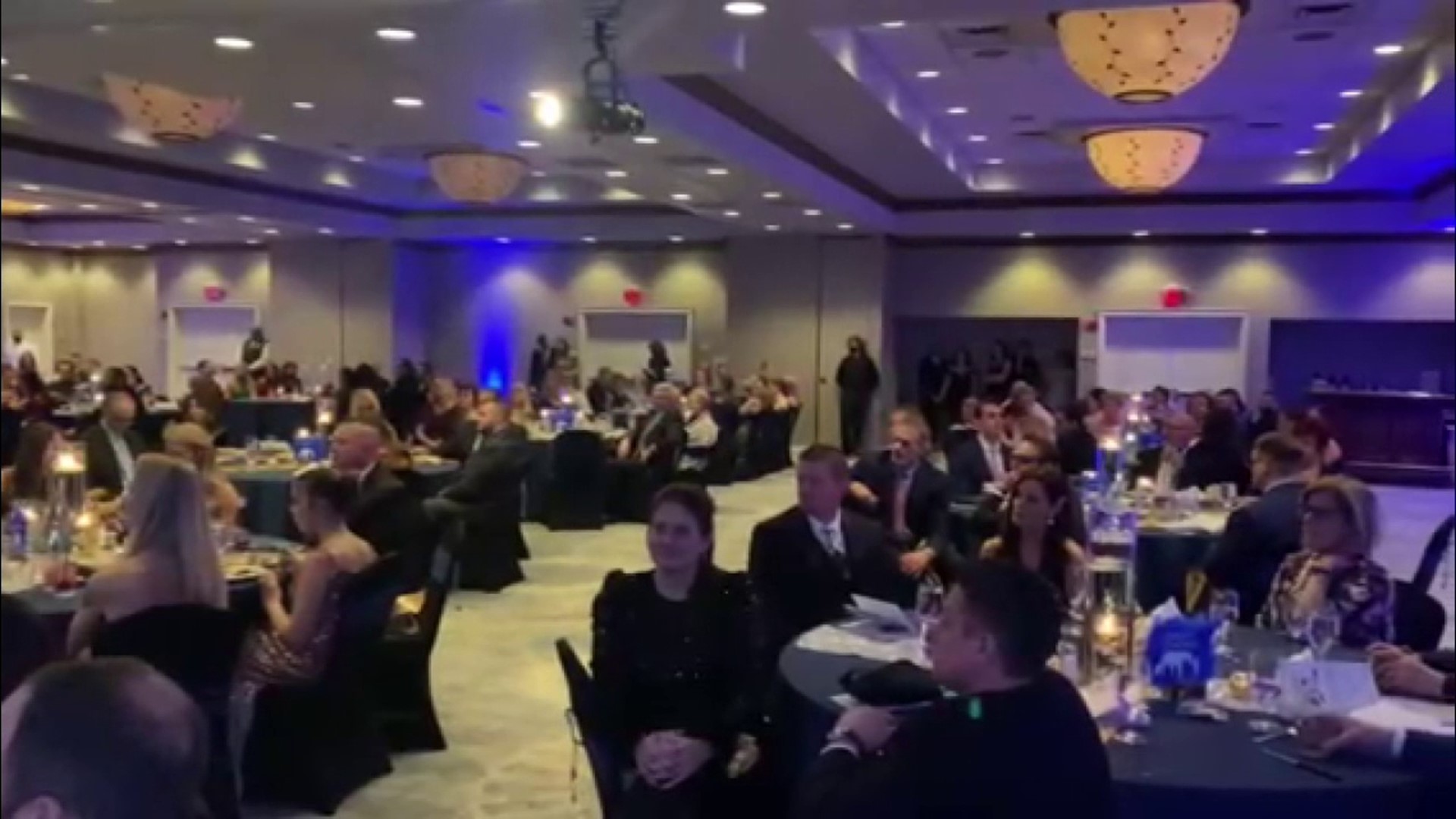 The gala was held at the Hilton in downtown Scranton Saturday night.