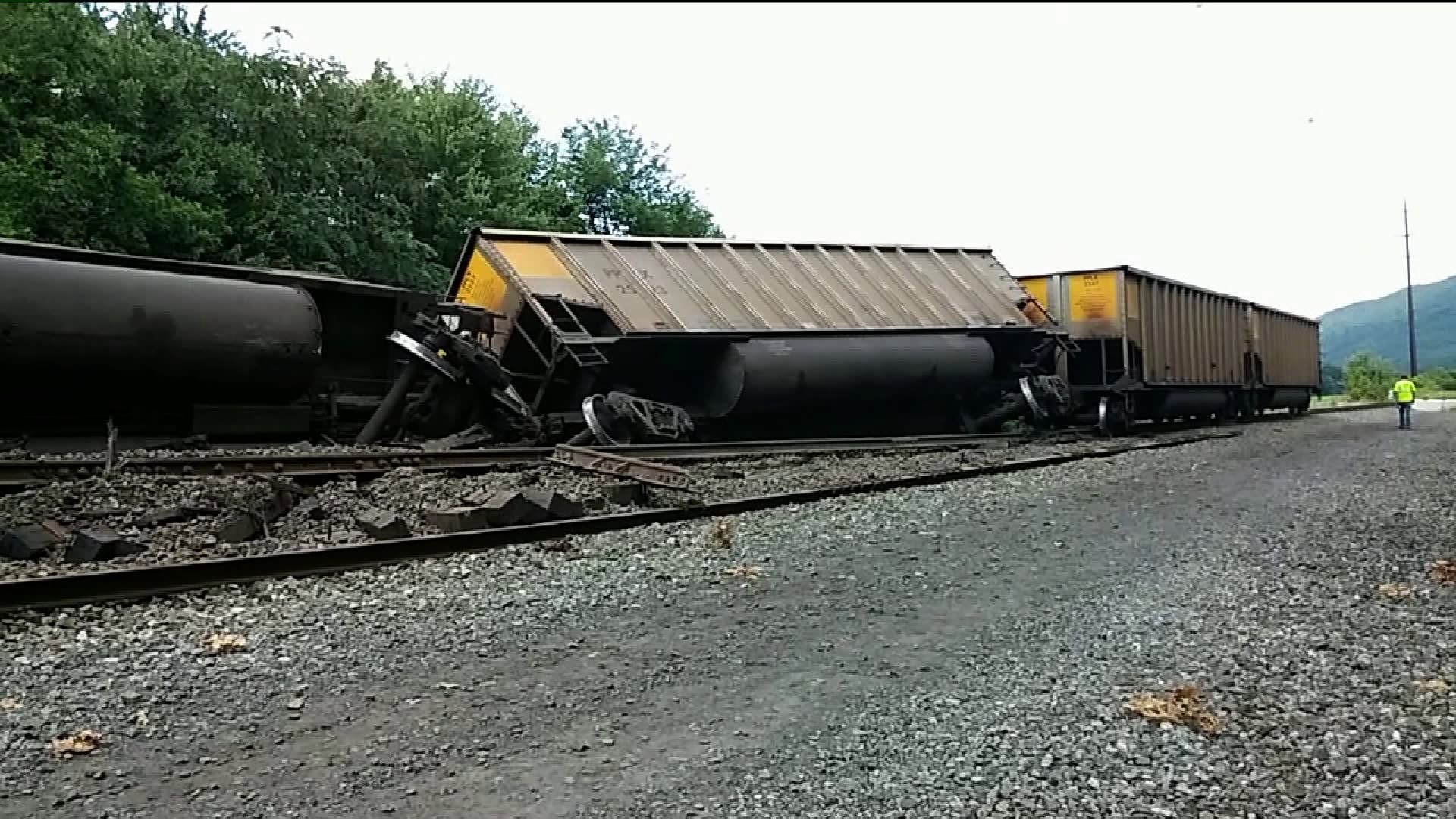 Train Derailed in Lycoming County | wnep.com