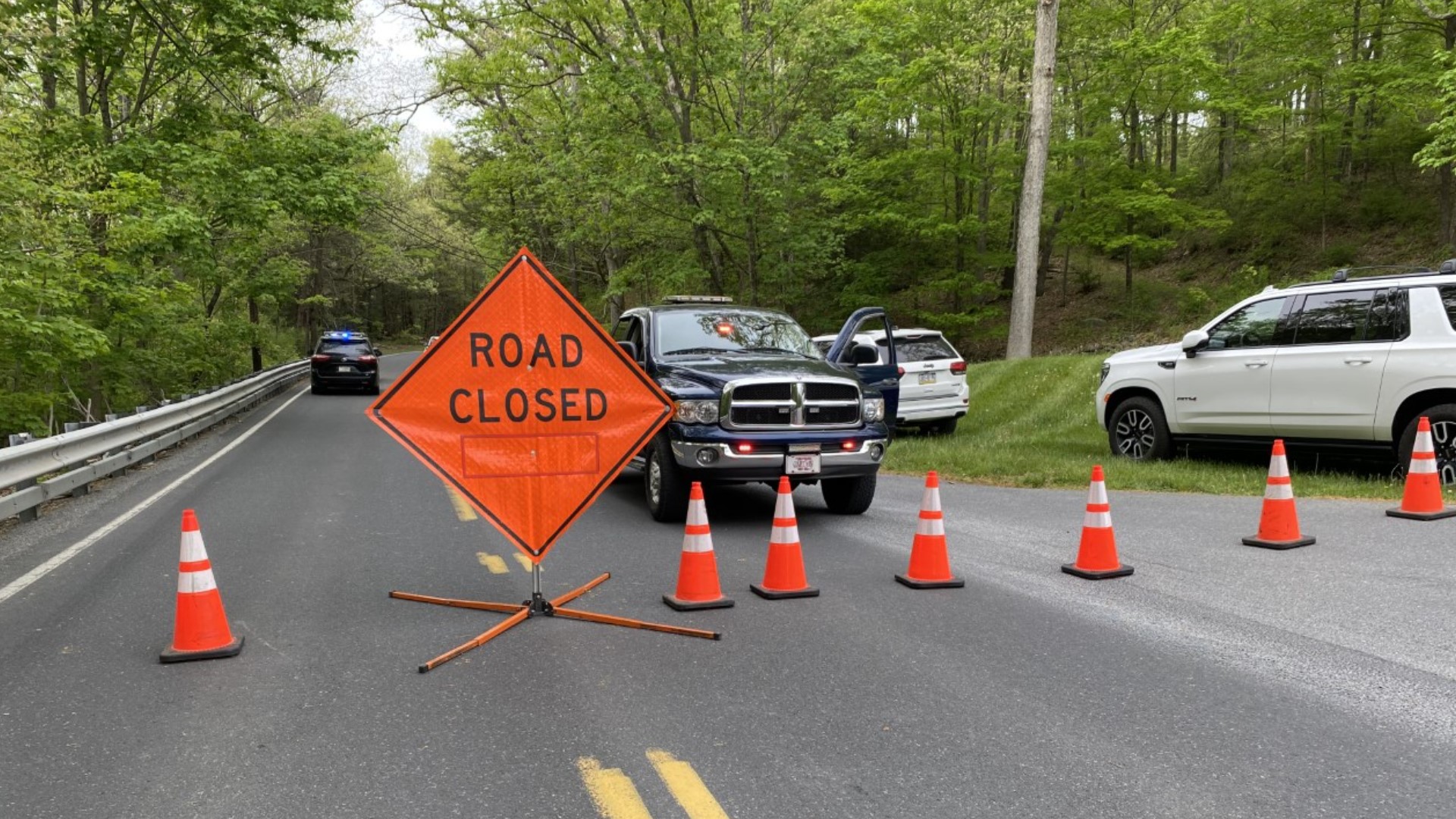 The crash happened around 3:20 p.m. along Route 715 & Cottontail Lane in Brodheadsville.