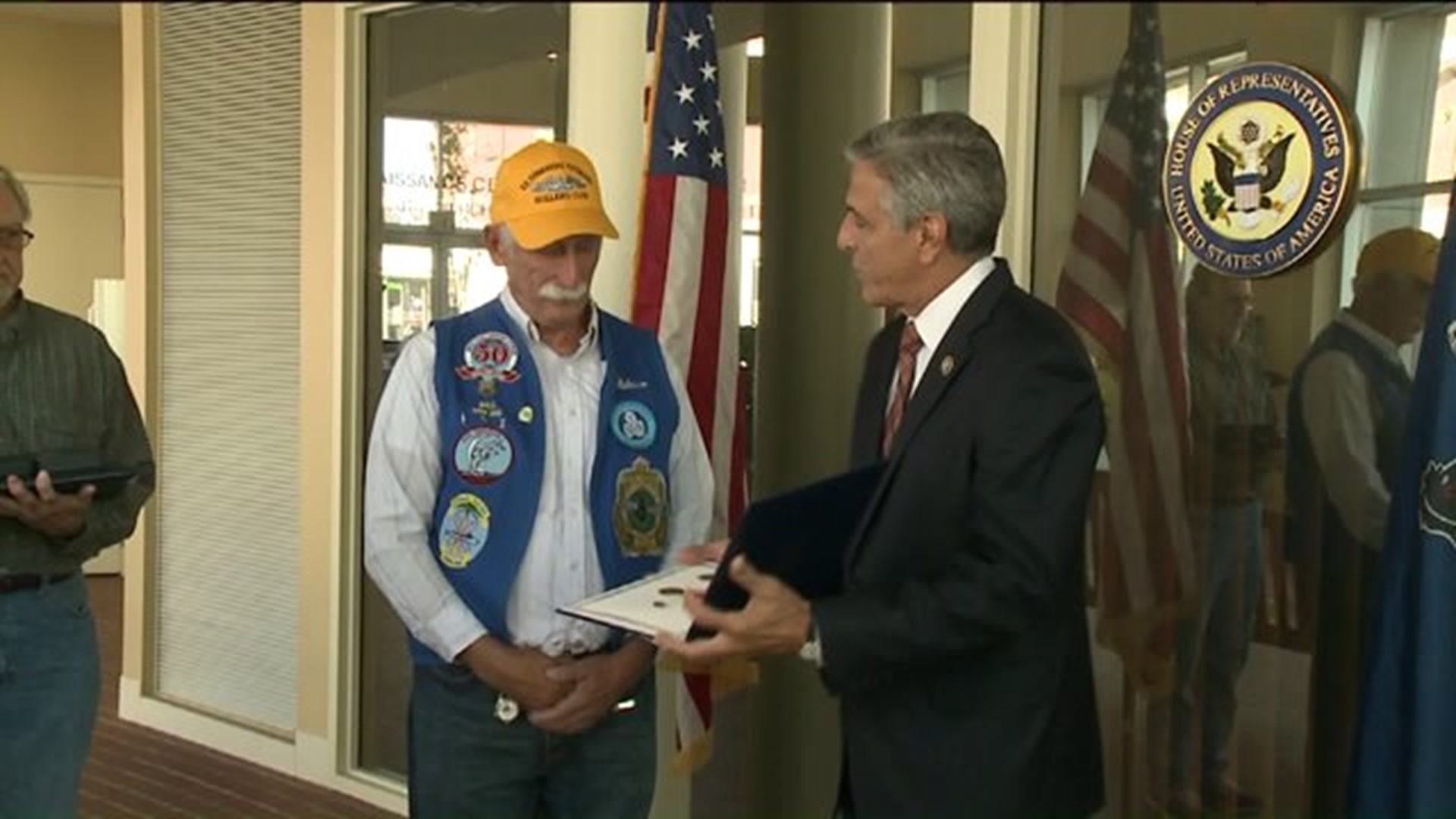 Veterans Receive Honors in Hazleton