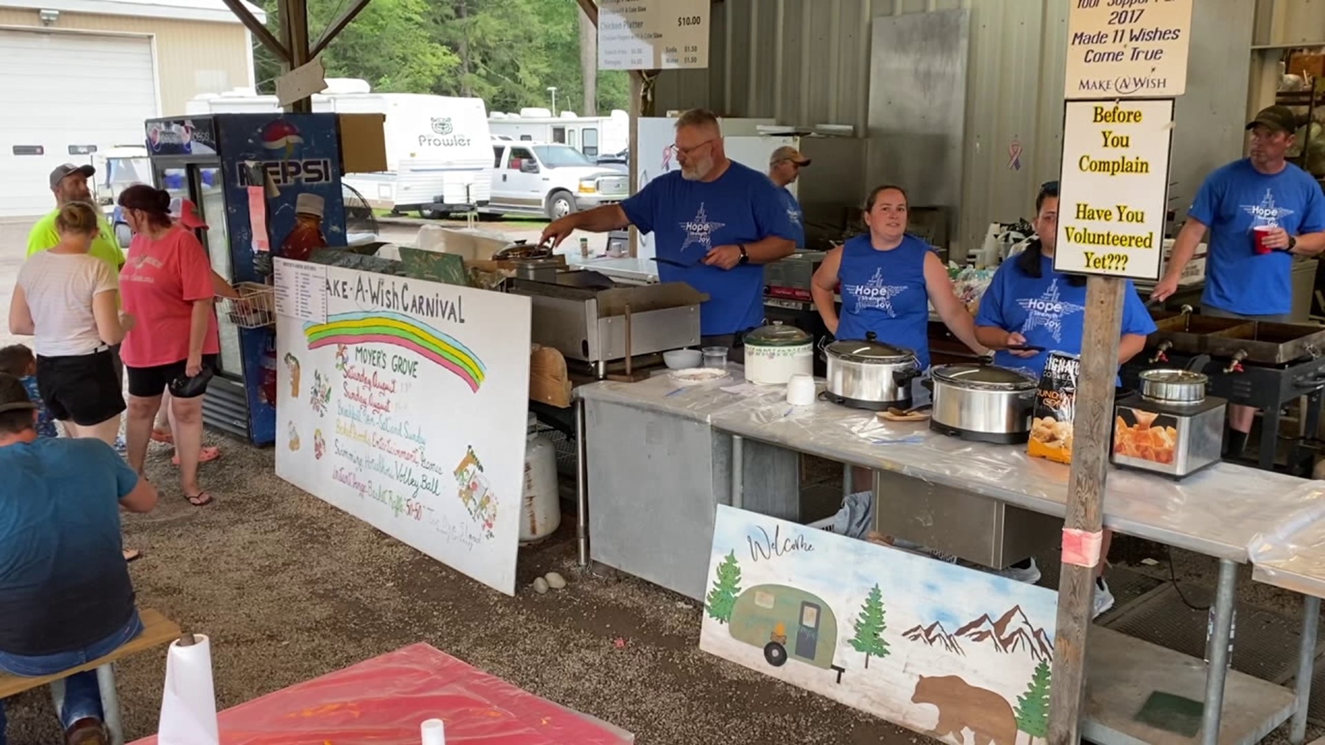 It was a magical weekend for many at a campground in Luzerne County.