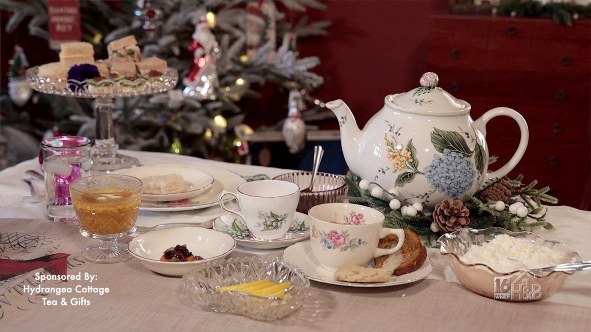 A Christmas Afternoon Tea At Hydrangea Cottage Tea and Gifts