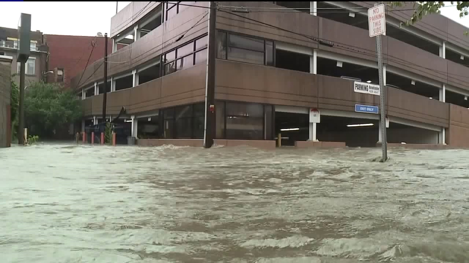 Flash Flooding Hits Pottsville, Other Areas in Schuylkill County