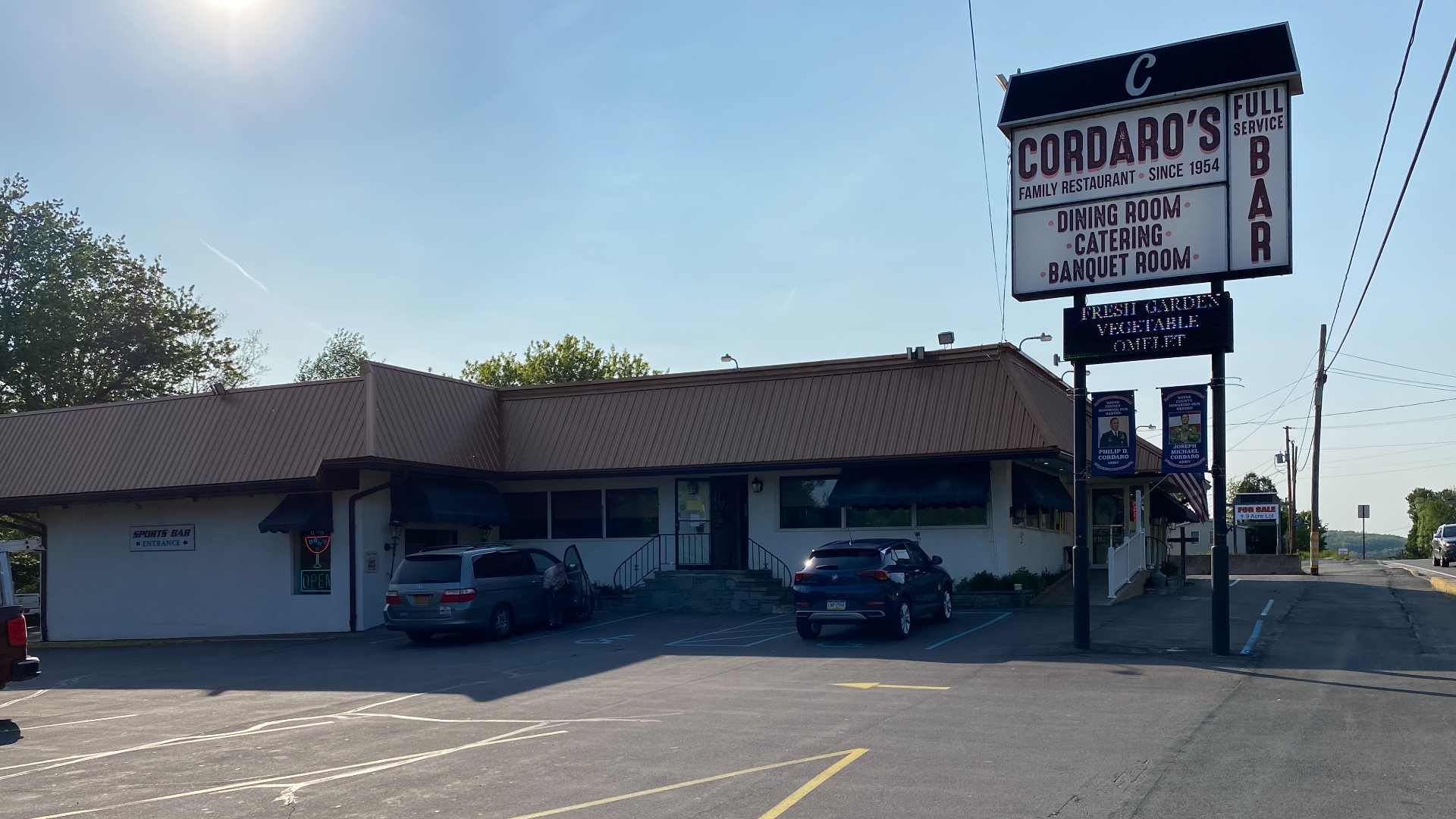 Cordaro's Restaurant in Honesdale first opened as Phil's Diner in 1954.