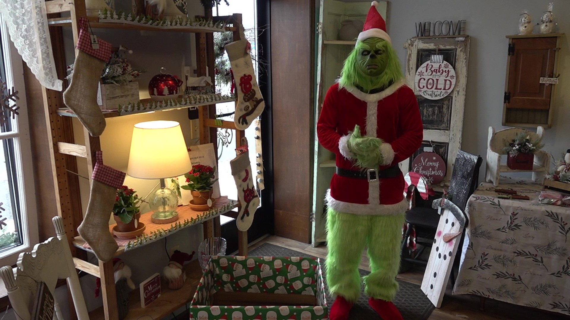 The Grinch of Schuylkill County has returned. But this Grinch isn't looking to steal Christmas at all, but rather give Christmas to kids in need.