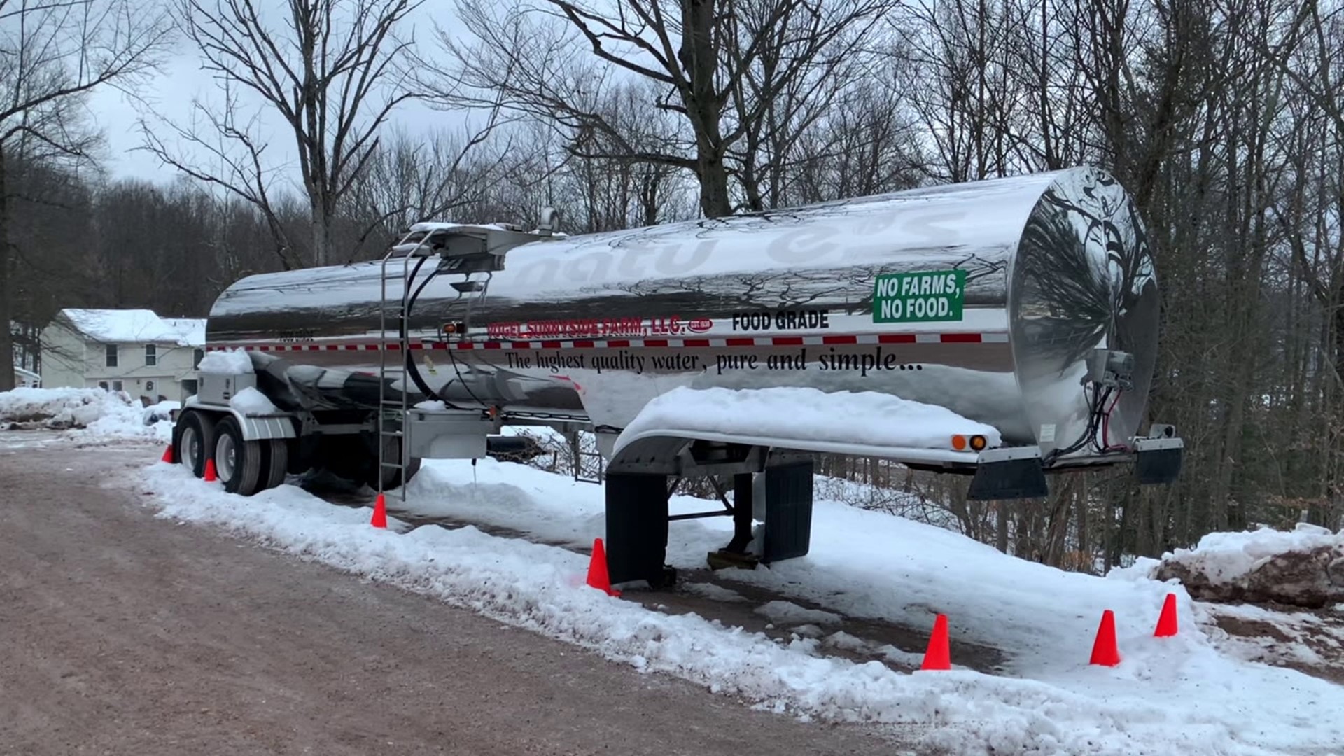 Residents of a mobile home park in Honesdale have been without running water for more than two weeks.