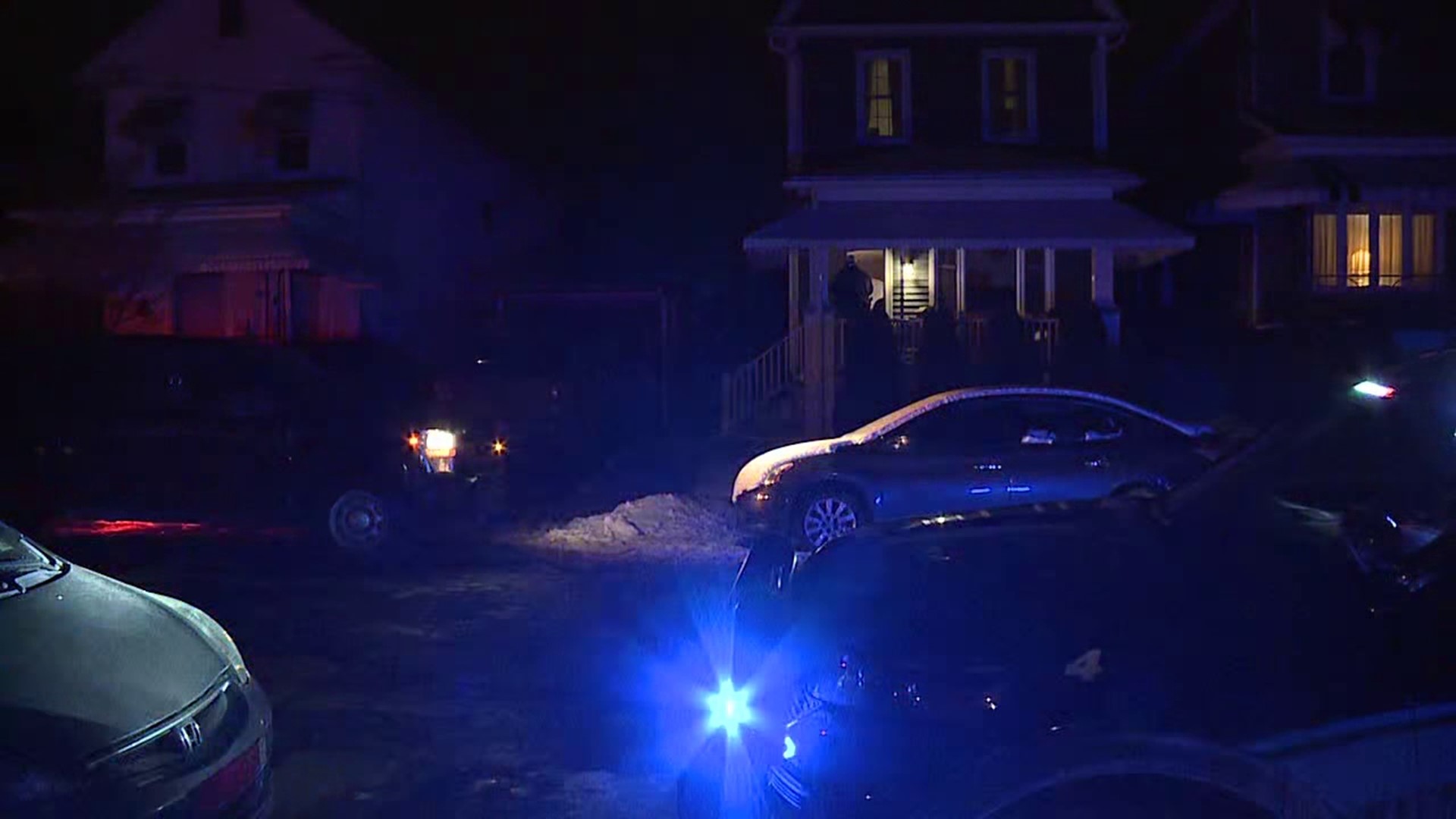 Police responded to a home along East Union Street in Nanticoke around 8:30 p.m. Monday.