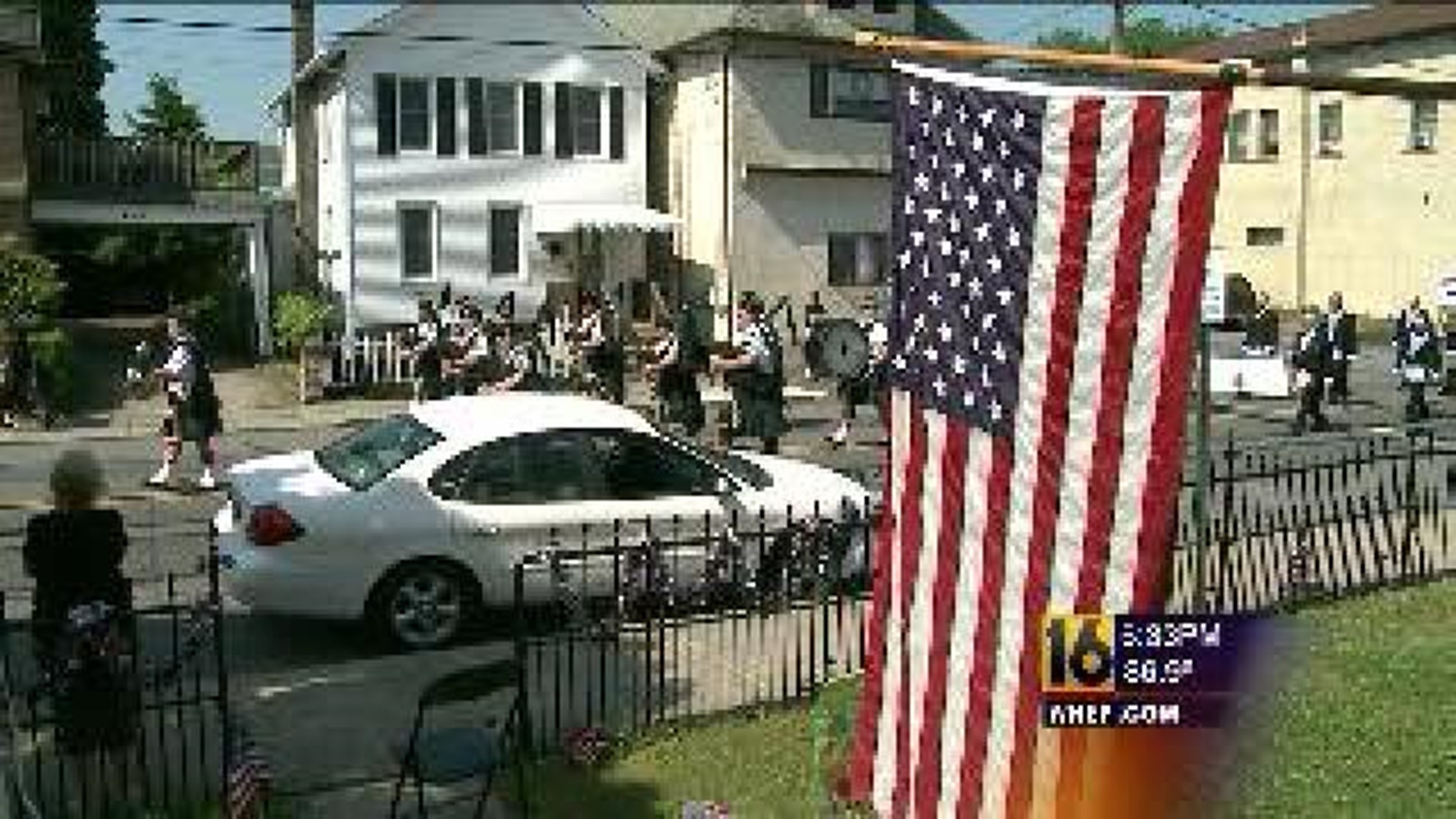 Parade Honors Veterans in Taylor