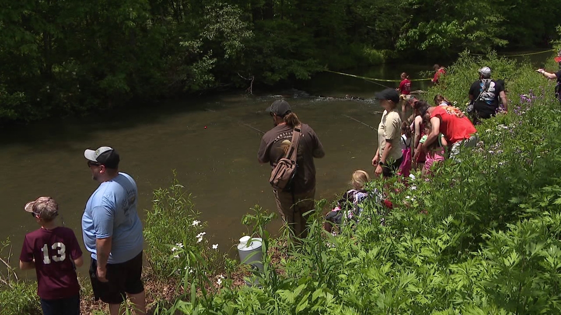 A fishing derby for all kids held in Lehighton