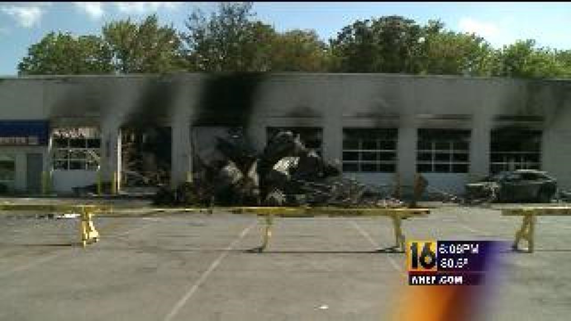 Customer Loses Car in Fire at Auto Shop
