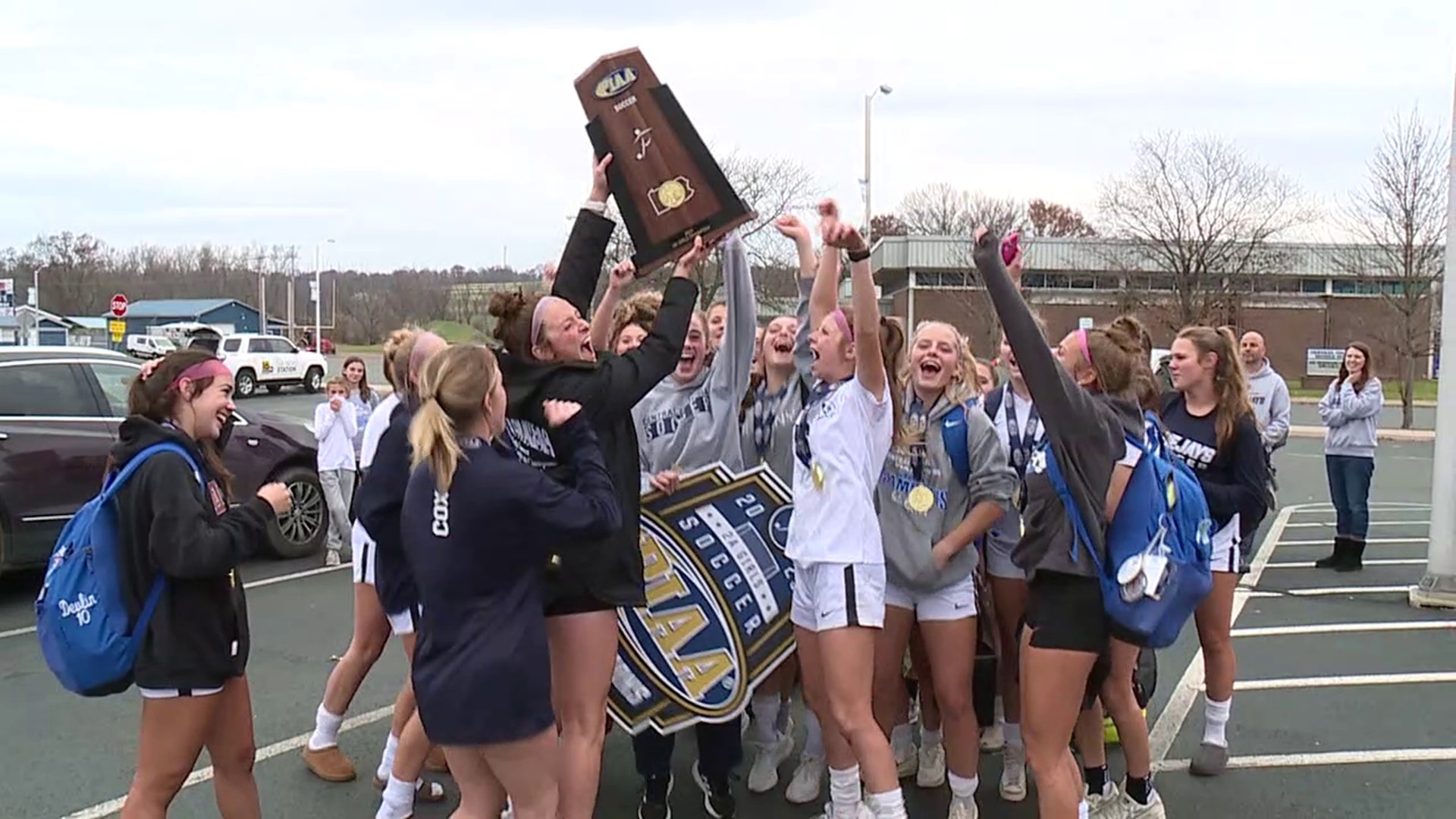 The Central Columbia Blue Jays are celebrating a second state title.