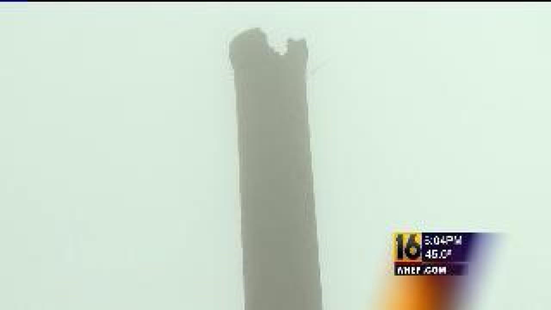 City Officials Fear Crumbling Smokestack