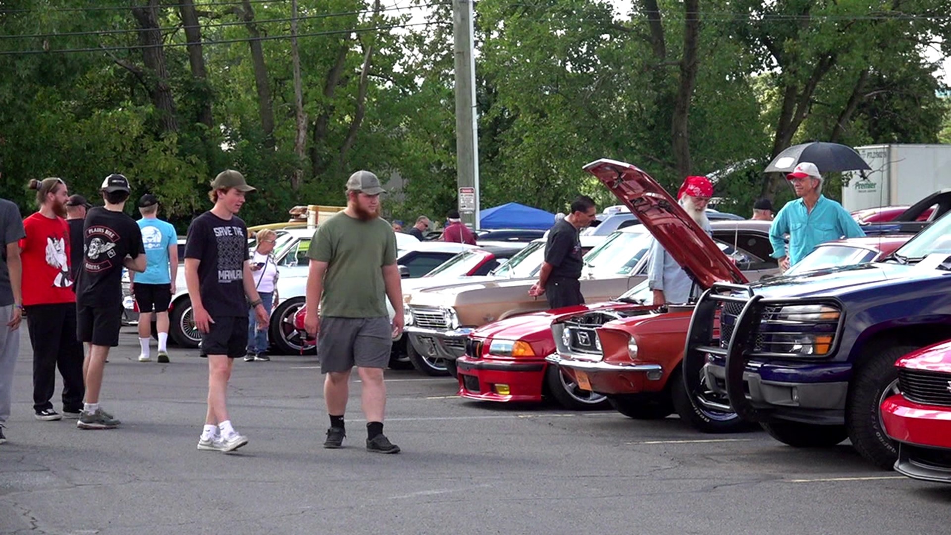 A car show in Luzerne County helped to raise awareness and money for suicide prevention.