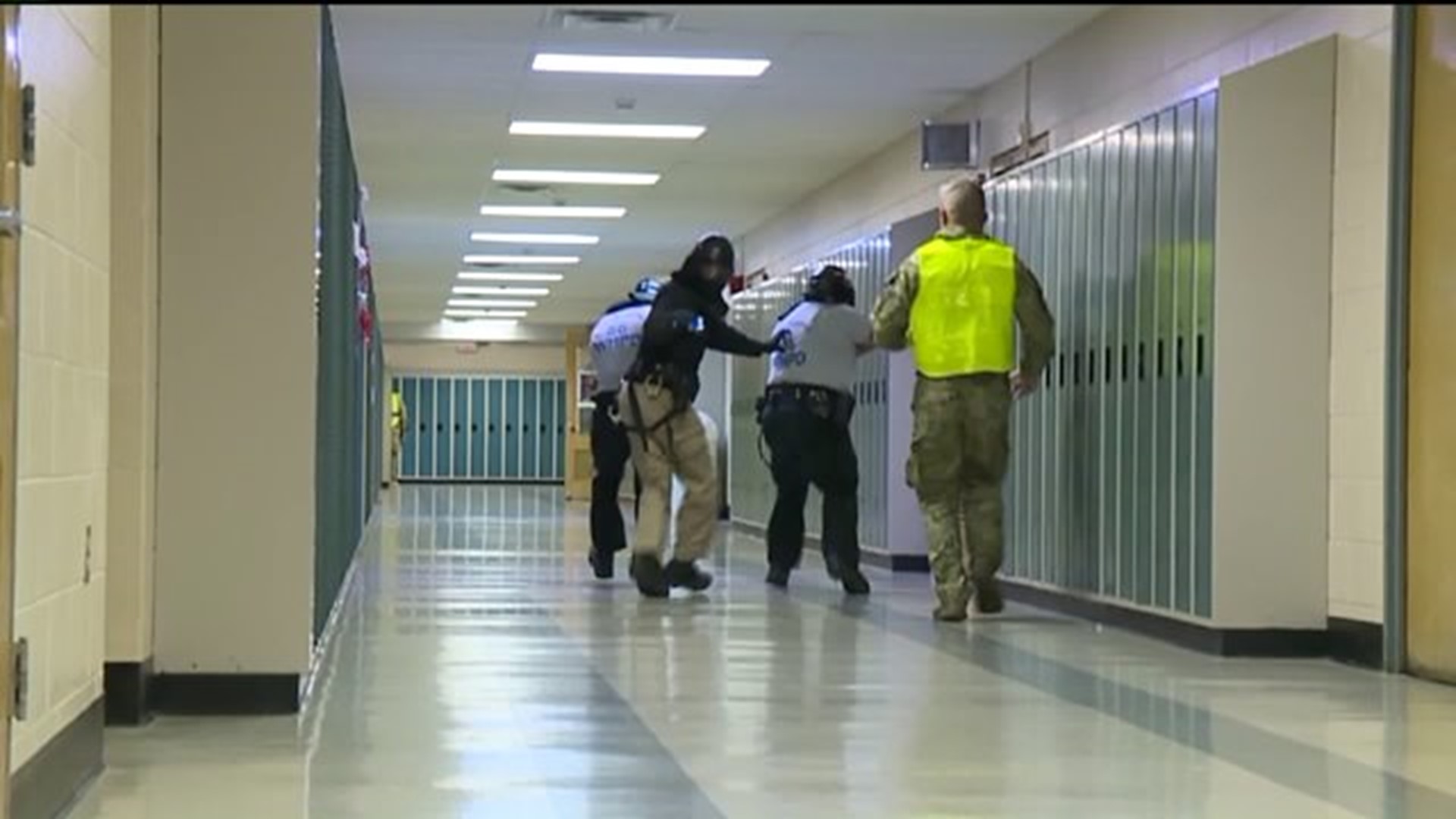 Active Shooter Drill Prepares Luzerne County Law Enforcement