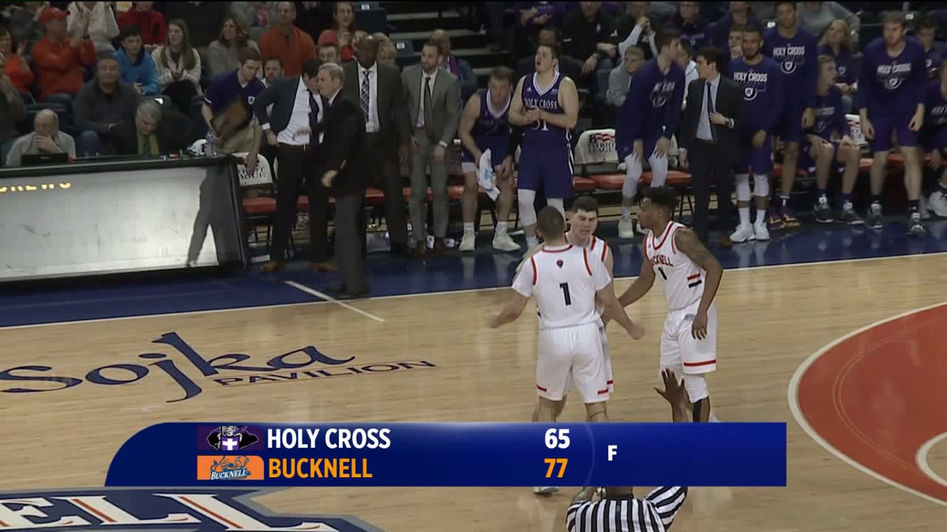 Holy Cross vs Bucknell Men