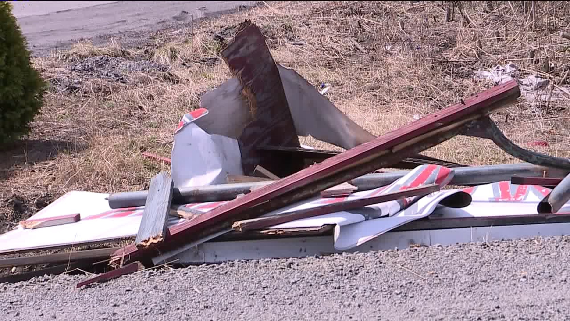 Mahanoy City Residents Stunned by Driver Hitting Sign