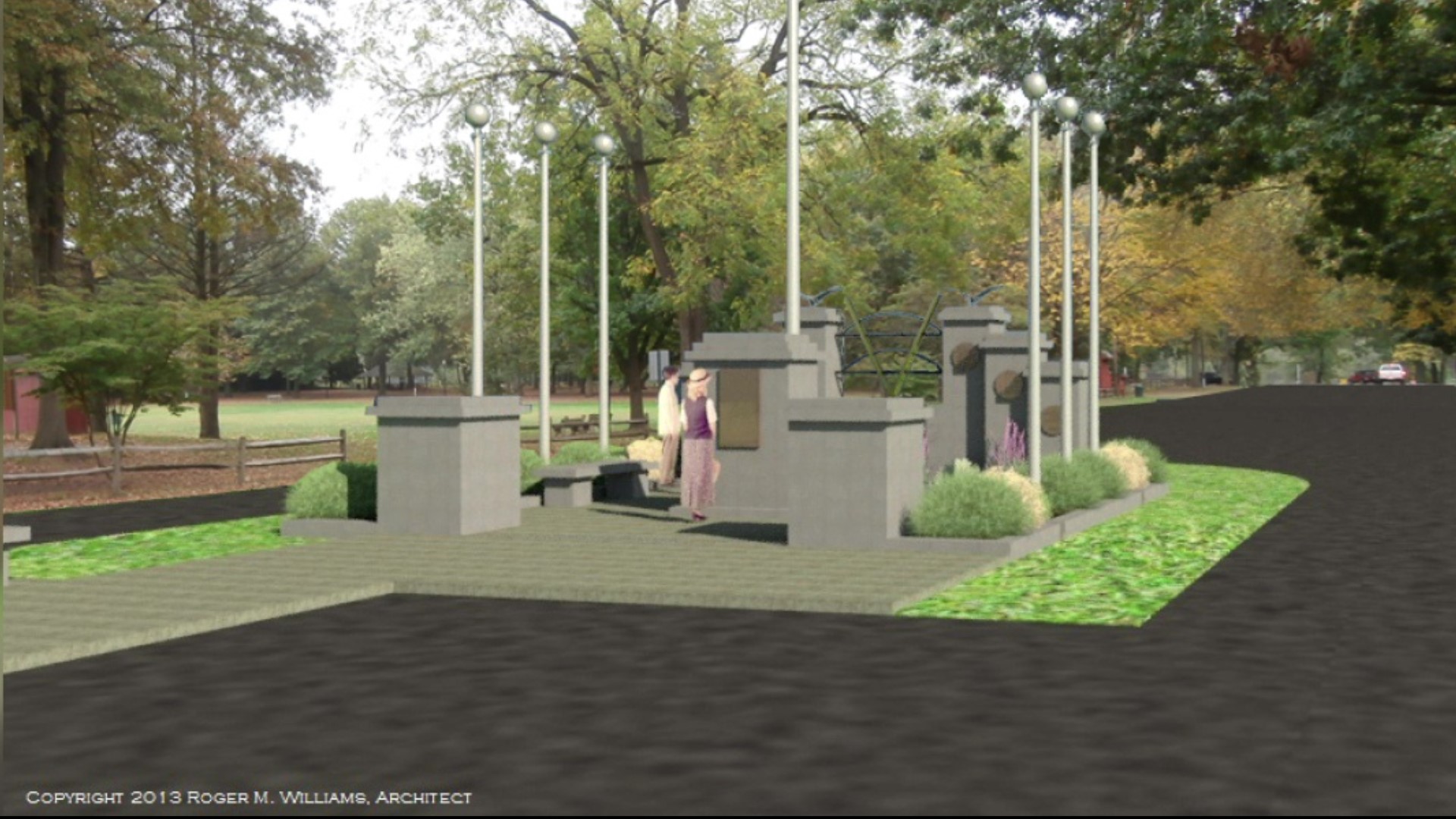 Construction will soon start on a veteran's memorial in Columbia County.