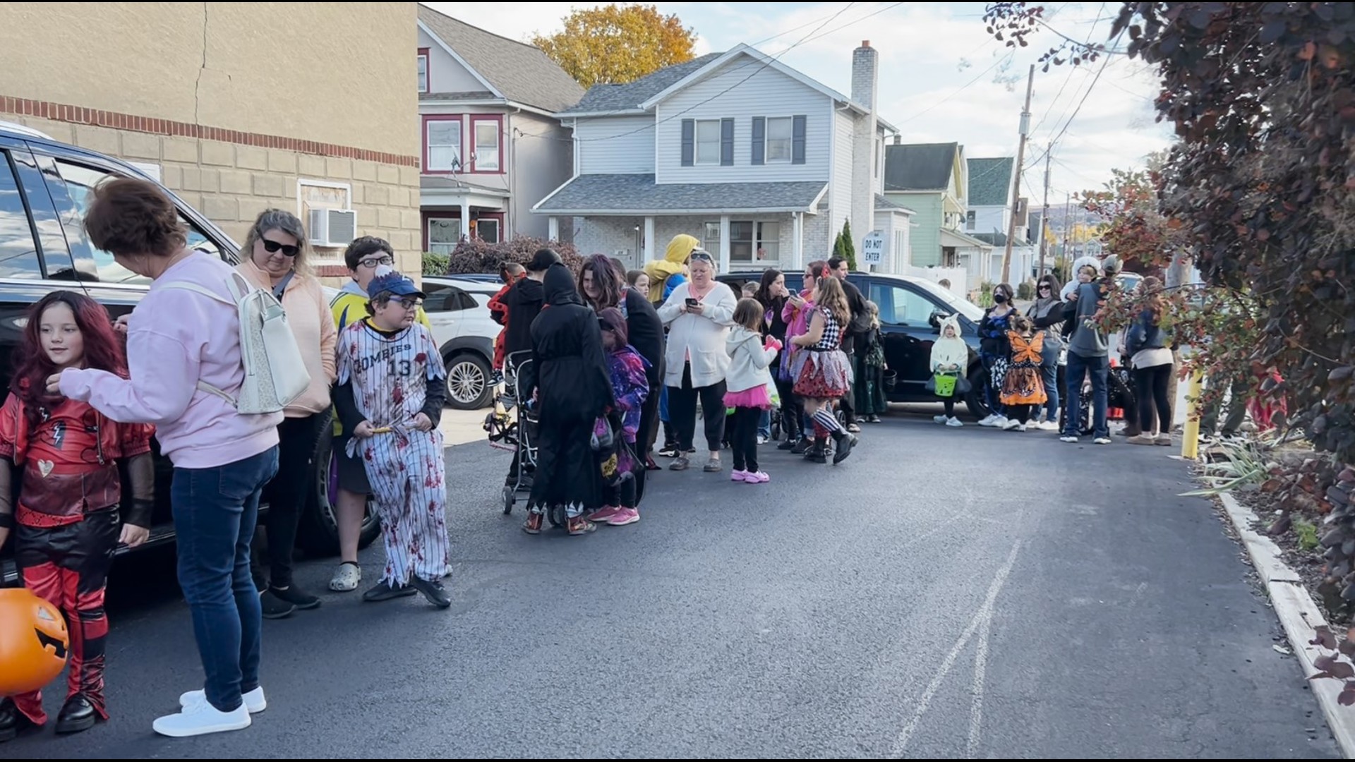 This is the third year for the Trunk or Treat at Howell-Lussi Funeral Home