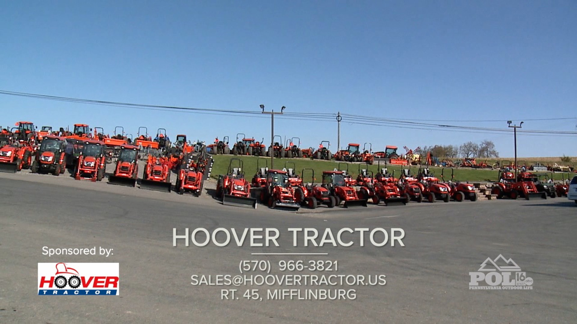 We visit one of our show sponsors to see the latest in tractors.