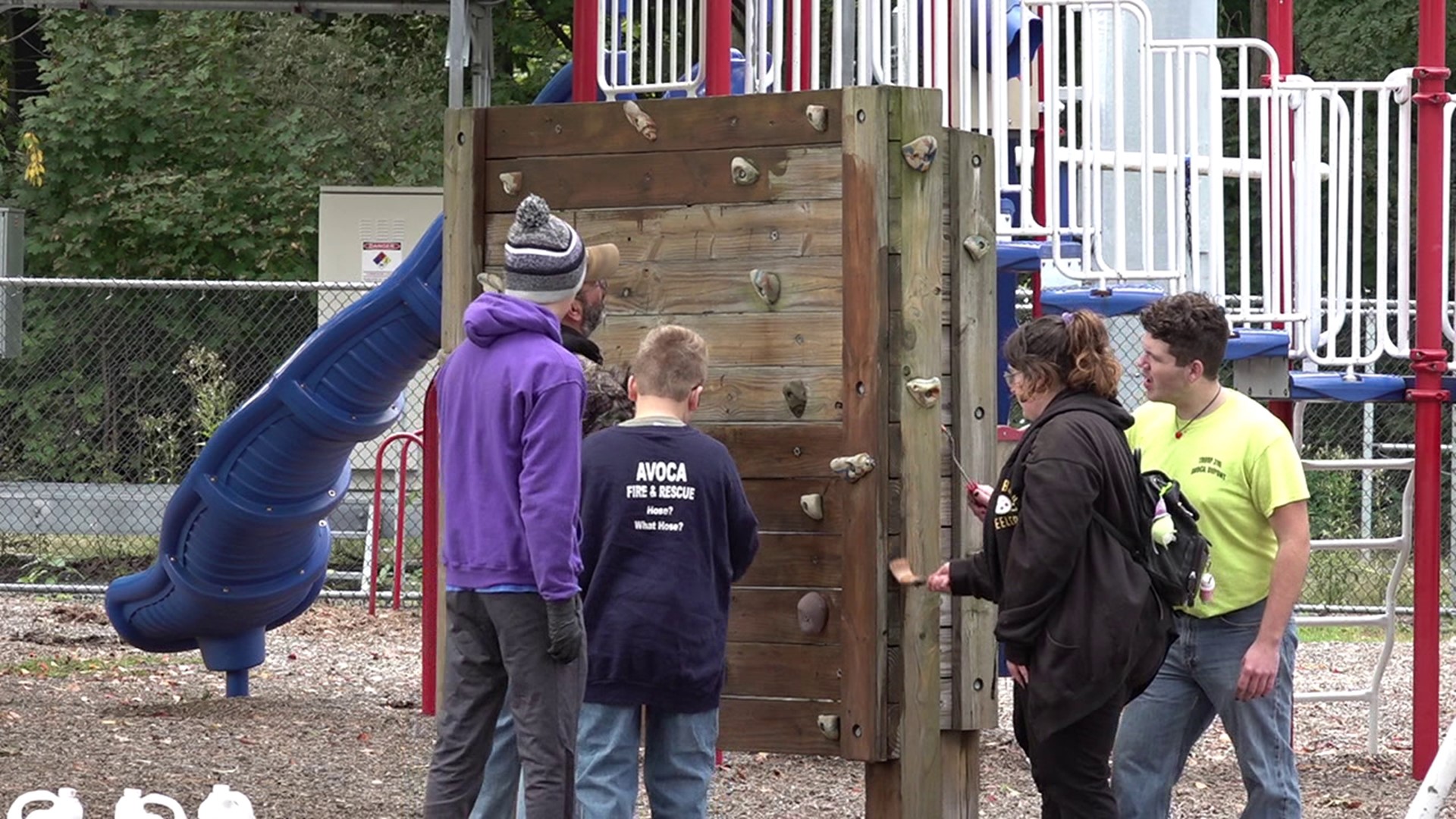 The park in Luzerne County received some much-needed TLC thanks to a local Eagle Scout project.