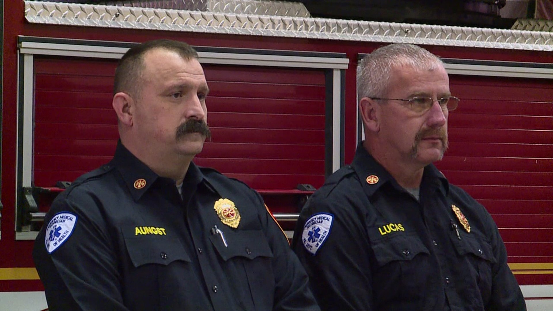 Sam Aungst and Keith Lucas will assume the highest leadership roles at the Williamsport Bureau of Fire.