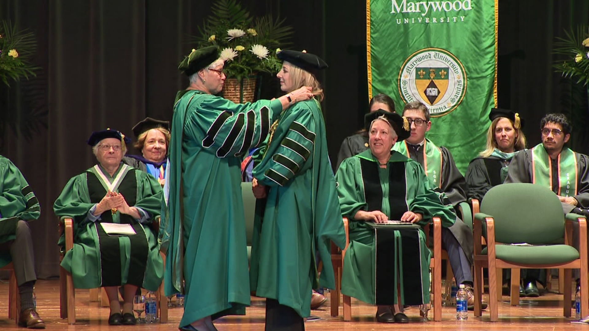 New leadership marks a new chapter in the 109-year-old university's history. Newswatch 16's Jack Culkin was on campus during the swearing-in.