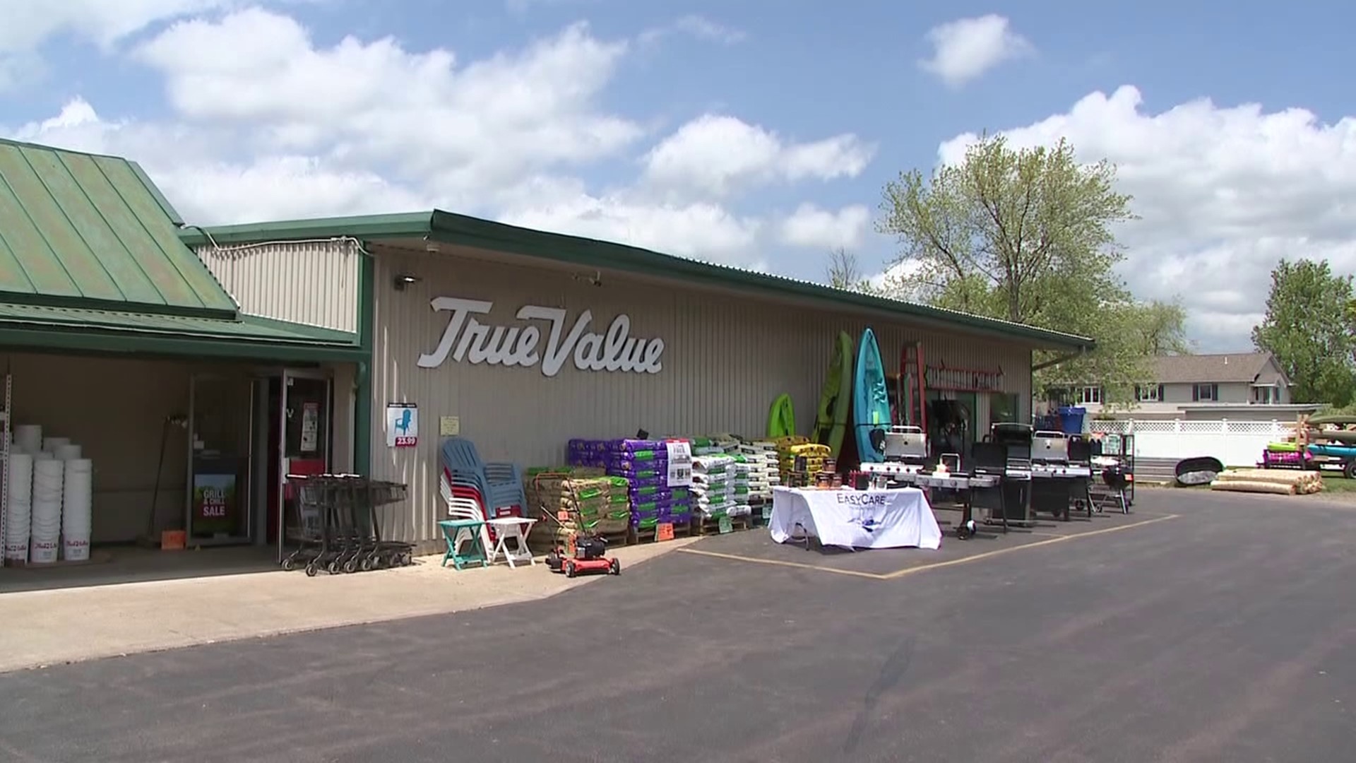 A community in Columbia County is celebrating the addition of a new hardware store.