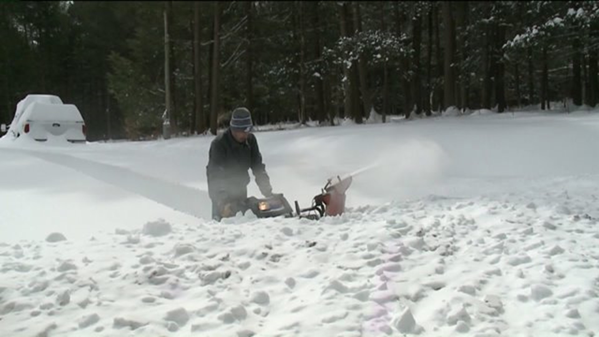 Damascus Township Buried Under 30" of Snow